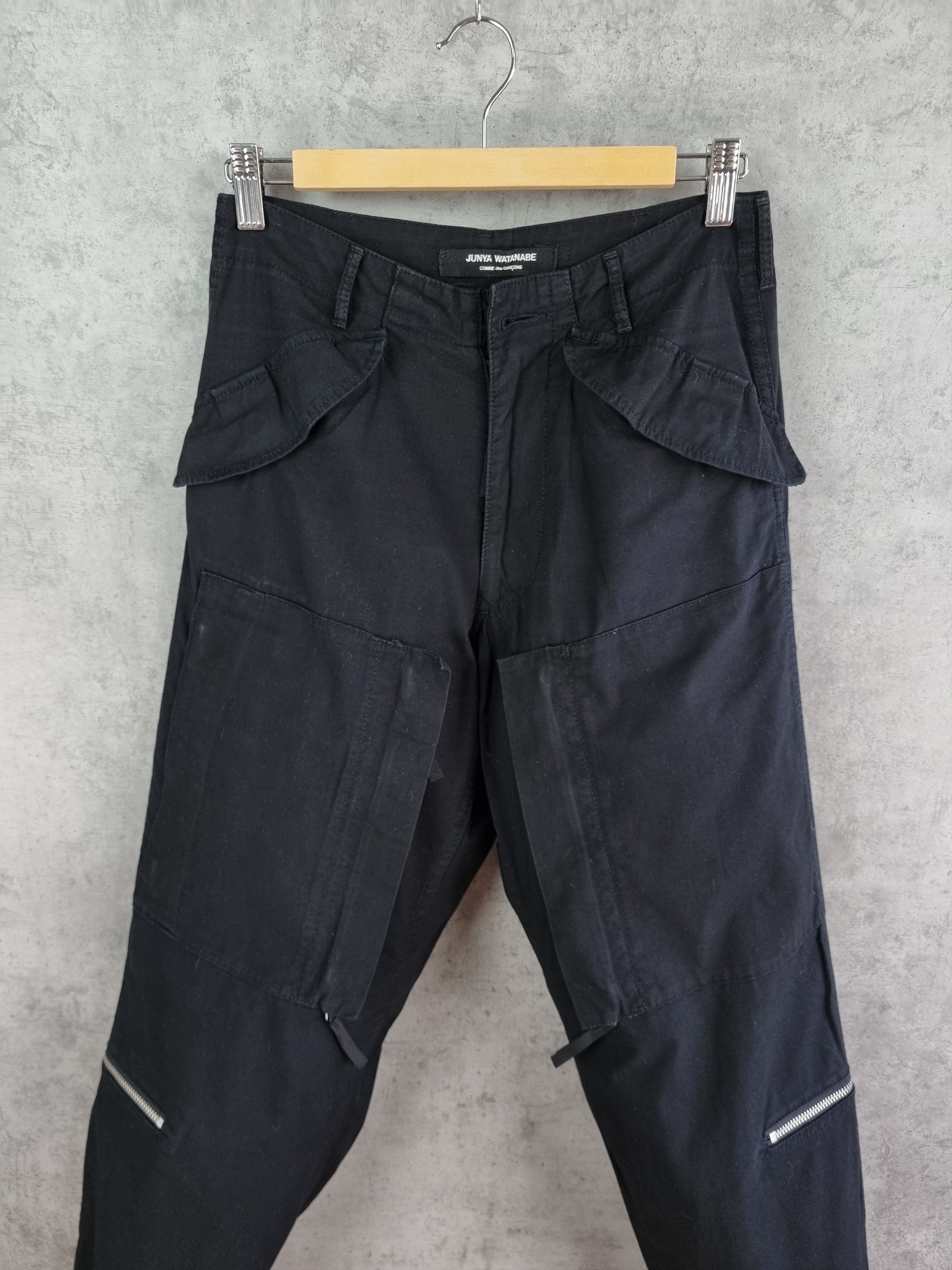 Comme des Garcons AW2002 Archival JUNYA WATANABE multipocket zip pants Size US 29 - 3 Thumbnail