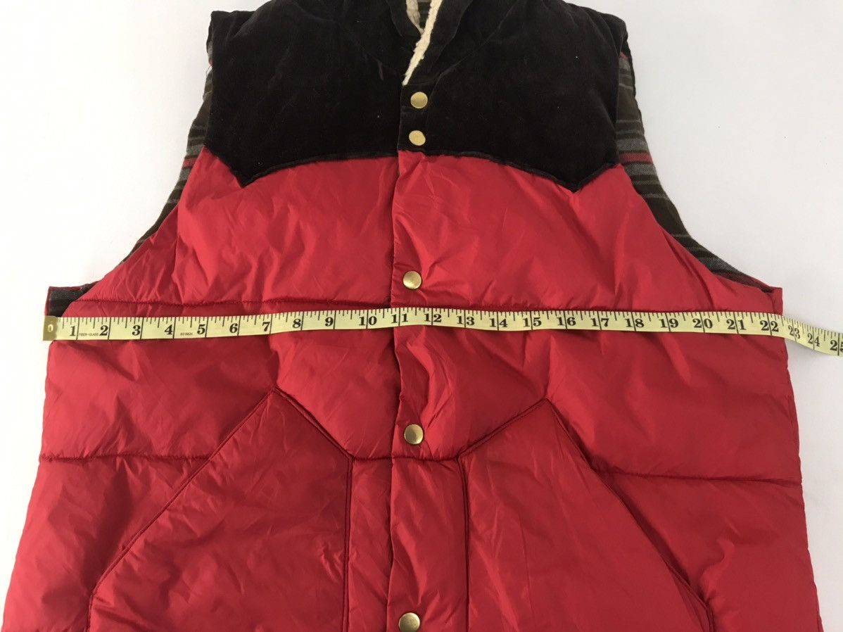 Grailed × Japanese Brand Vintage Puffer Vest Insulated Wool Quilted Striped Inner Size US XL / EU 56 / 4 - 8 Thumbnail