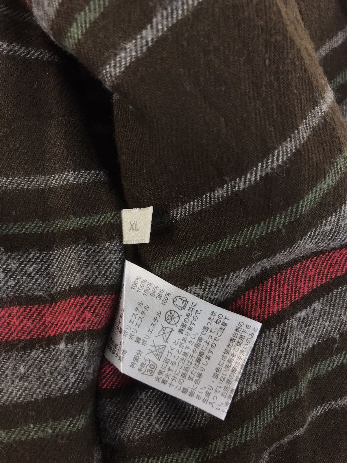 Grailed × Japanese Brand Vintage Puffer Vest Insulated Wool Quilted Striped Inner Size US XL / EU 56 / 4 - 7 Thumbnail