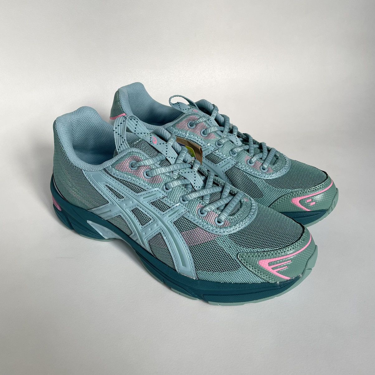 Asics × Kiko Kostadinov Wasabi/Aquatic UB2-S Gel 1130 Sneakers Size US 8 / EU 41 - 3 Thumbnail