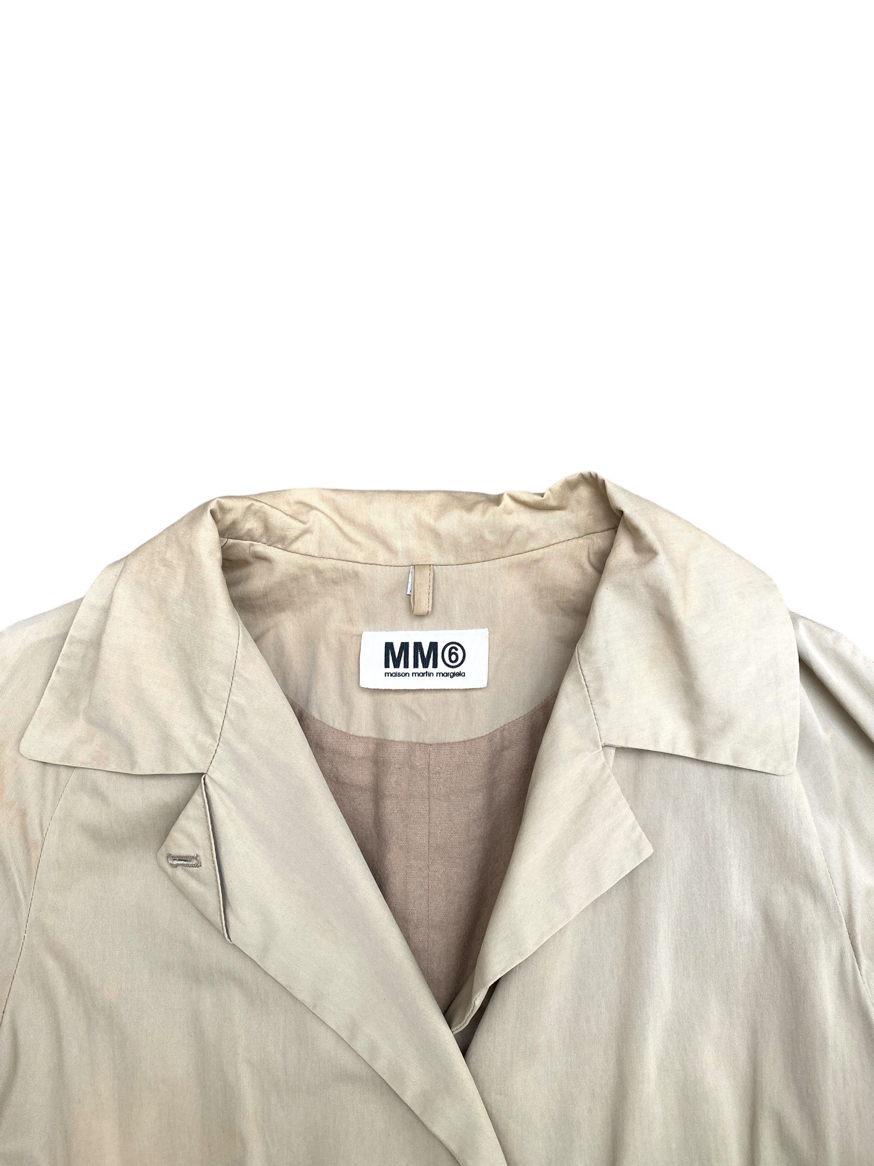 Maison Margiela Beige Coat Size S / US 4 / IT 40 - 2 Thumbnail