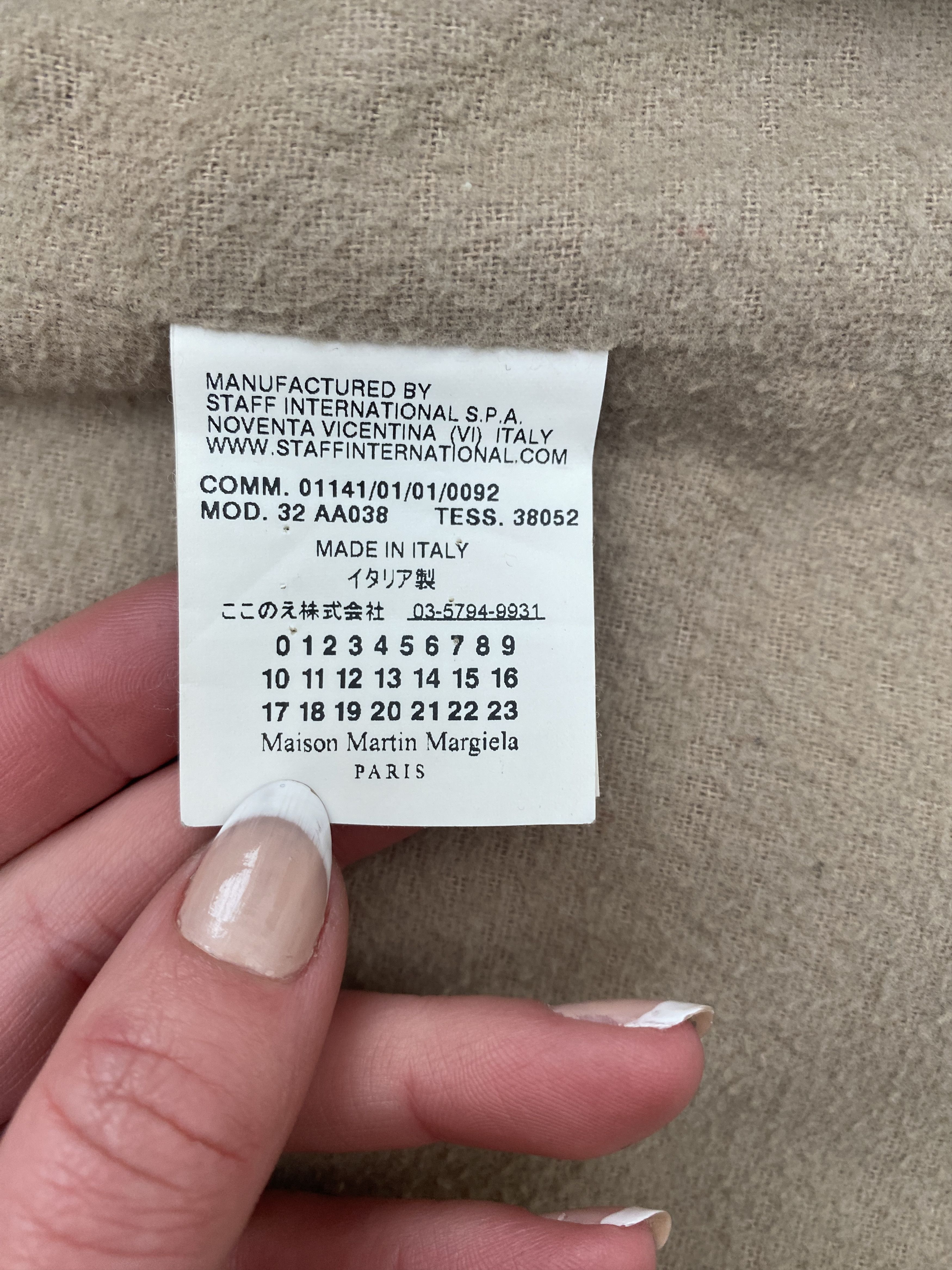 Maison Margiela Beige Coat Size S / US 4 / IT 40 - 6 Thumbnail