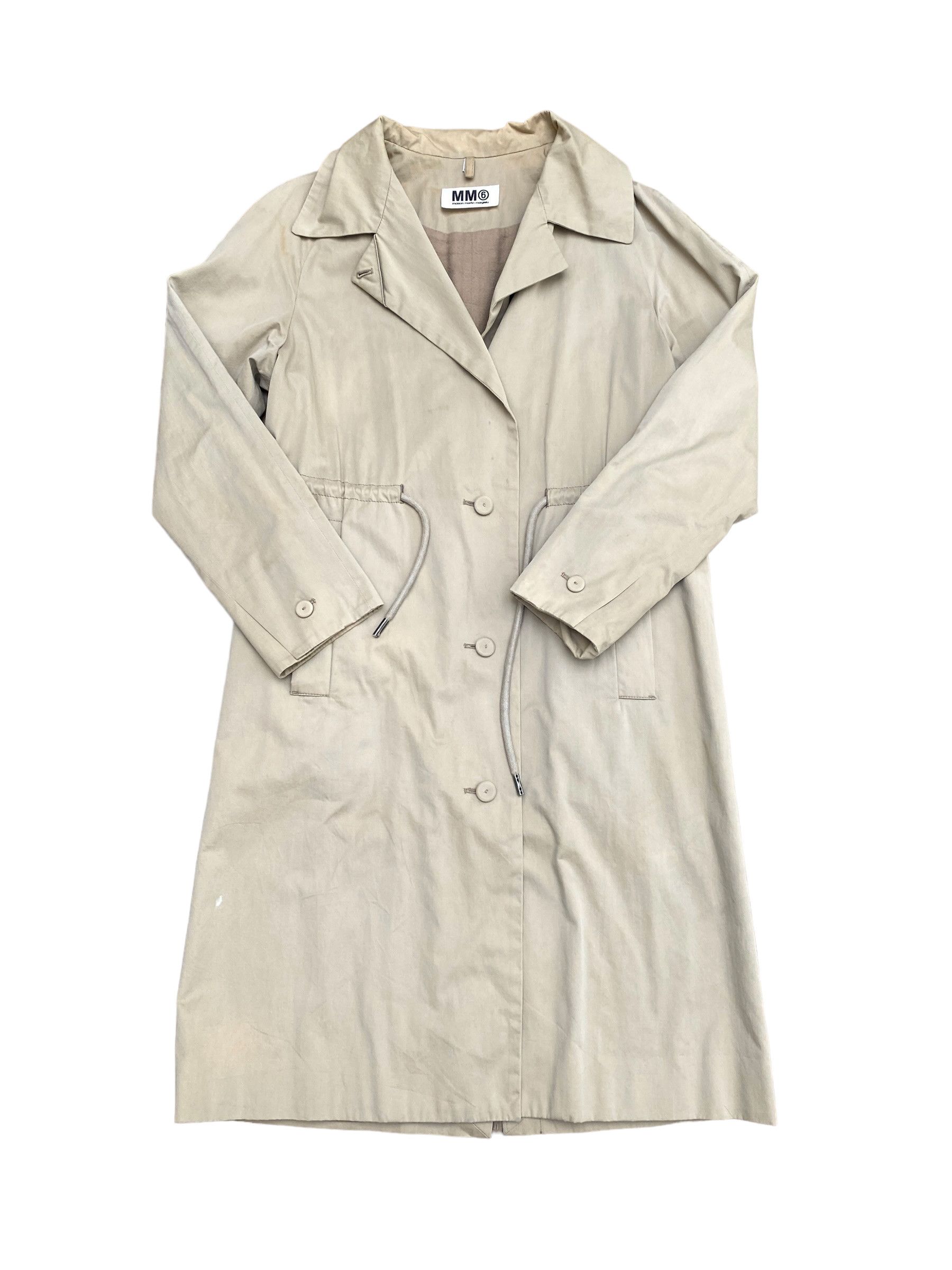 Maison Margiela Beige Coat Size S / US 4 / IT 40 - 1 Thumbnail