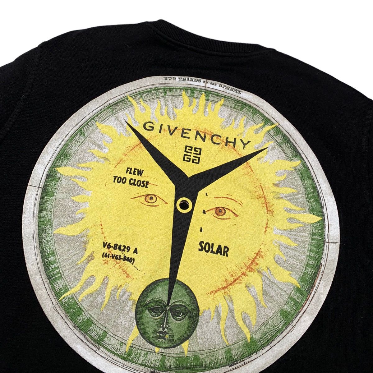 Givenchy Givenchy Oversized Sun and Moon Graphic terry sweater Size US S / EU 44-46 / 1 - 6 Thumbnail