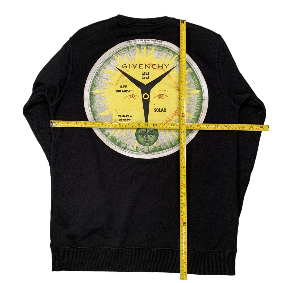 Givenchy Givenchy Oversized Sun and Moon Graphic terry sweater Size US S / EU 44-46 / 1 - 2 Thumbnail