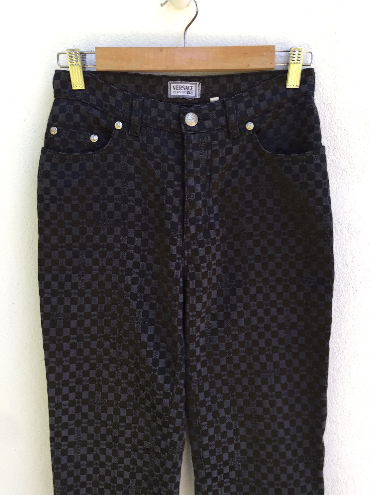 Versace Versace Classic V2 Denim Trousers Pants Rare Size US 26 / EU 42 - 3 Thumbnail