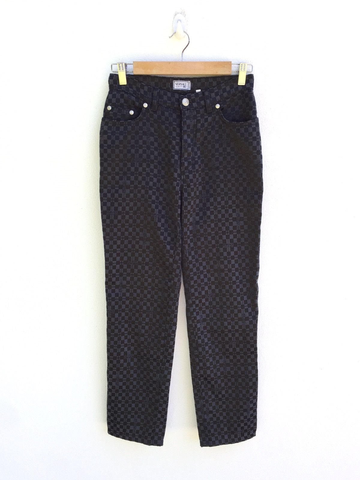 Versace Versace Classic V2 Denim Trousers Pants Rare Size US 26 / EU 42 - 1 Thumbnail