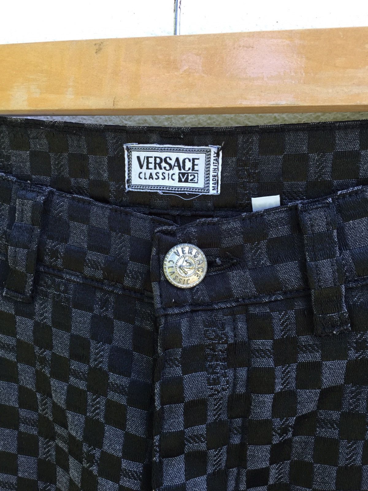 Versace Versace Classic V2 Denim Trousers Pants Rare Size US 26 / EU 42 - 2 Thumbnail