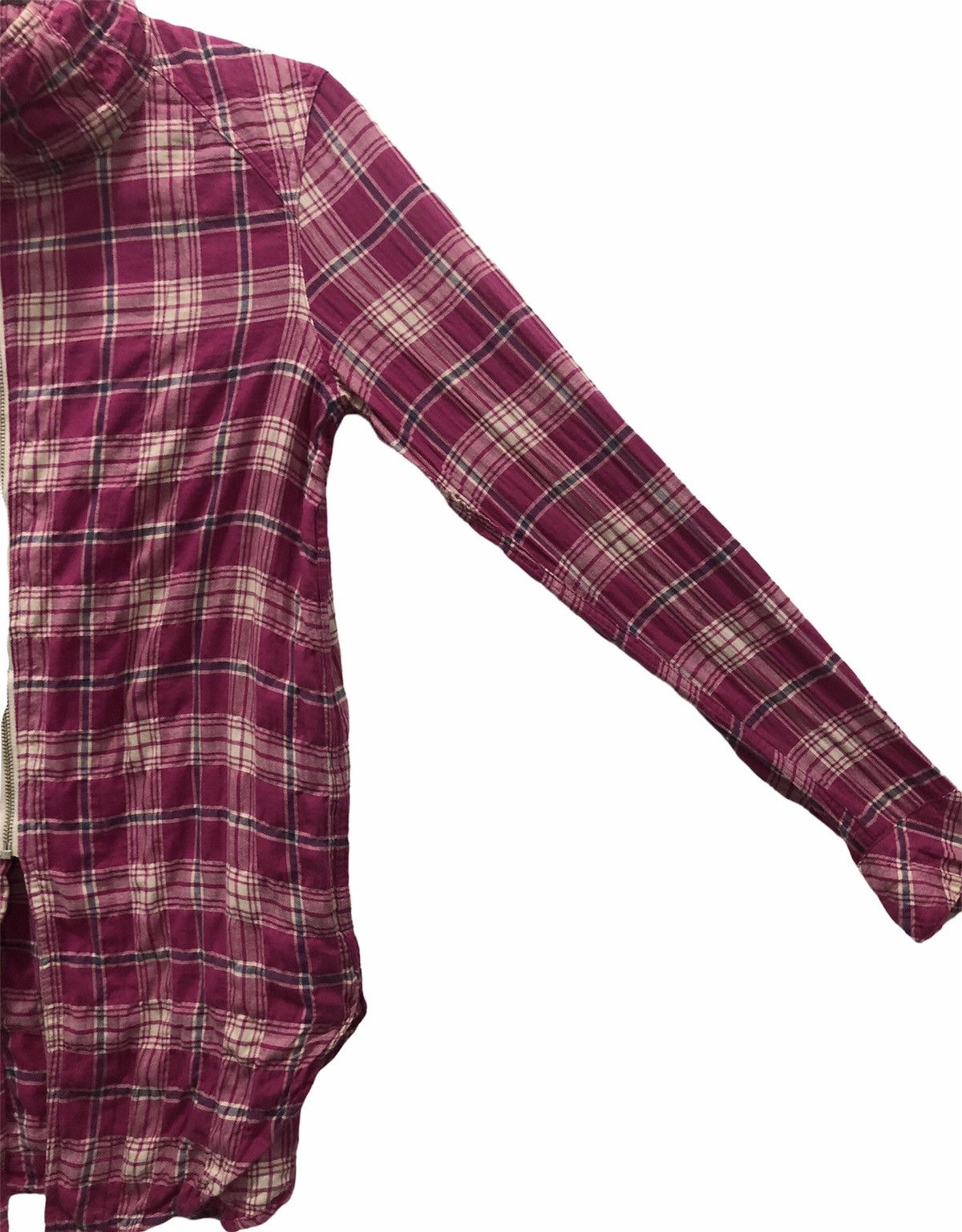 Hysteric Glamour Hysteric Glamour Search and Destroy Plaid ZipUp Shirt Jacket Size US S / EU 44-46 / 1 - 4 Thumbnail