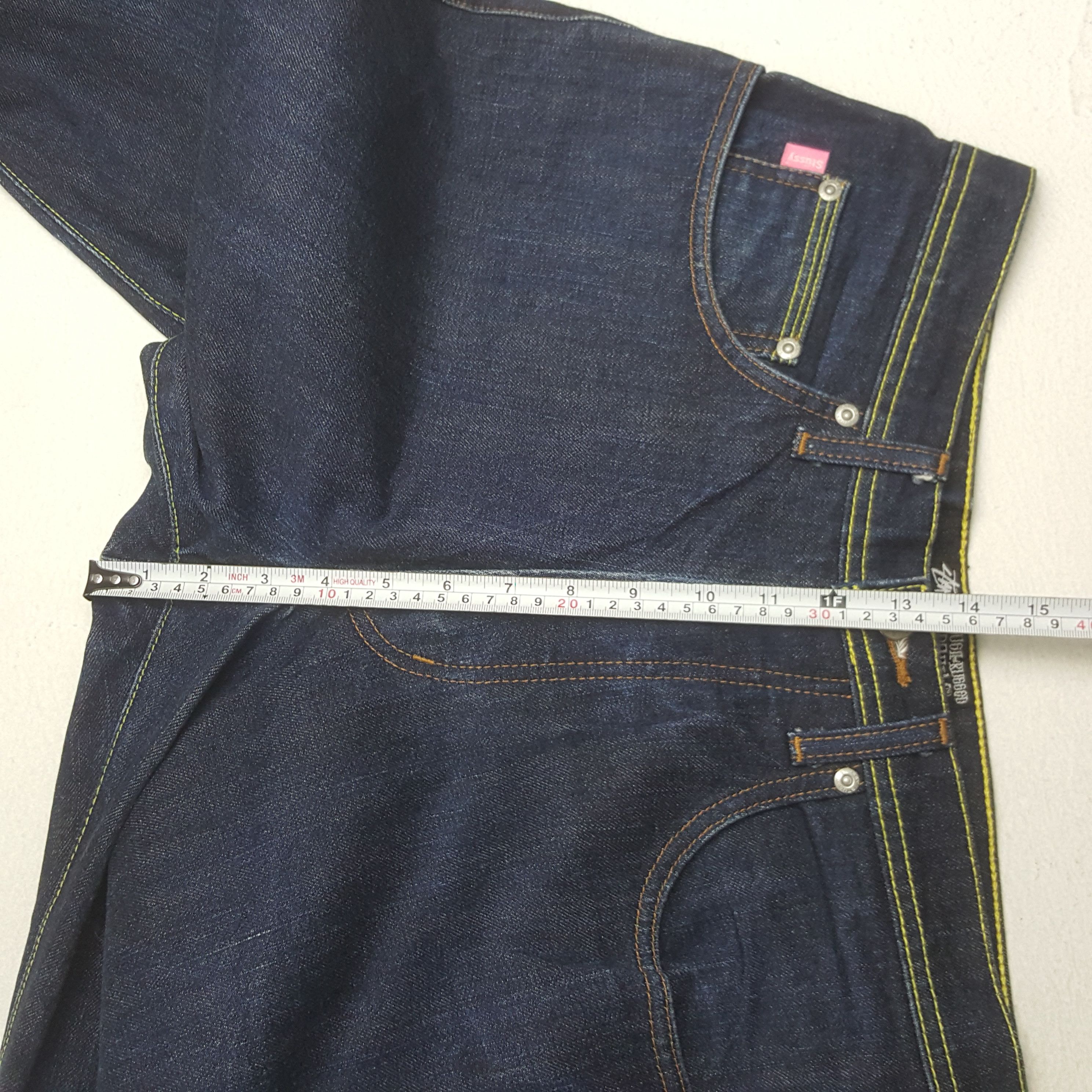 Stussy × Vintage Vintage Stussy Custom Nice Art Denim Jeans Size US 30 / EU 46 - 8 Thumbnail