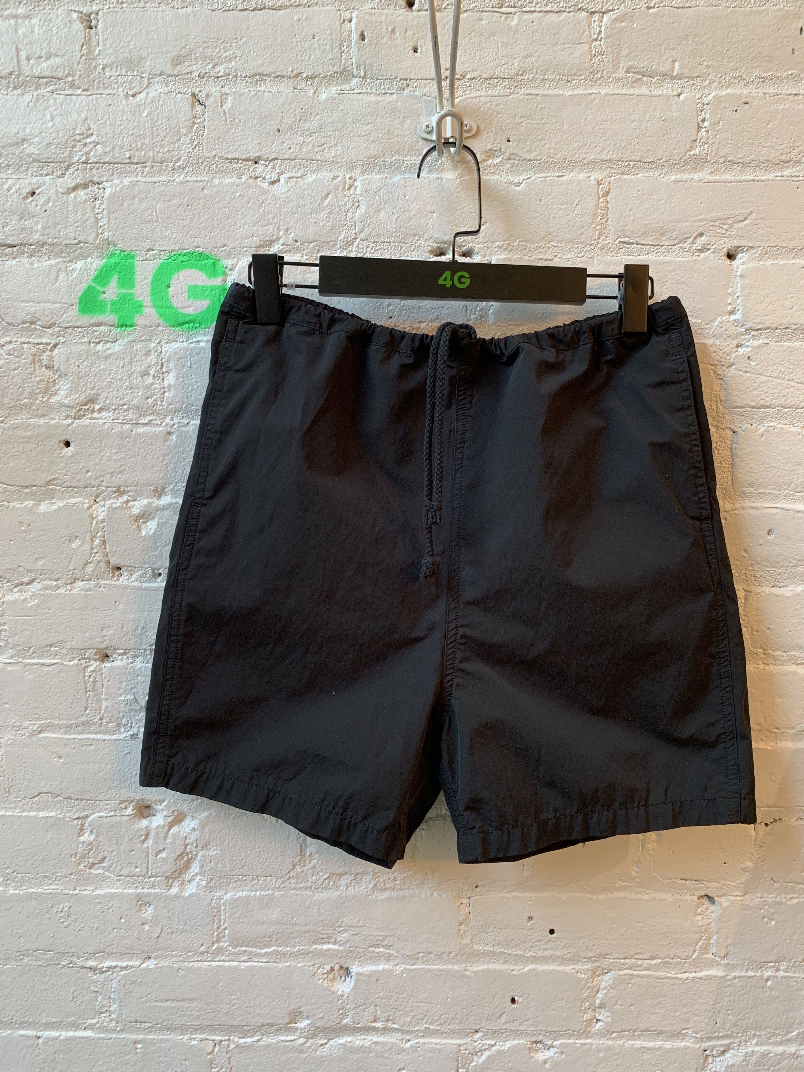 image of Saint Laurent Paris Saint Laurent Surf Prototype Black Swim Trunks, Men's (Size 32)