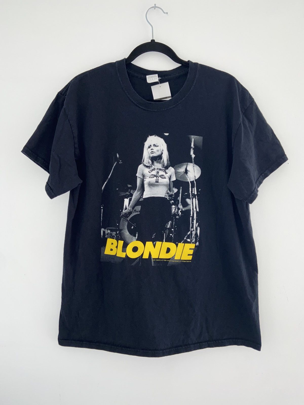 BLONDIE Band Tee L 1/1 Rare Find UNI