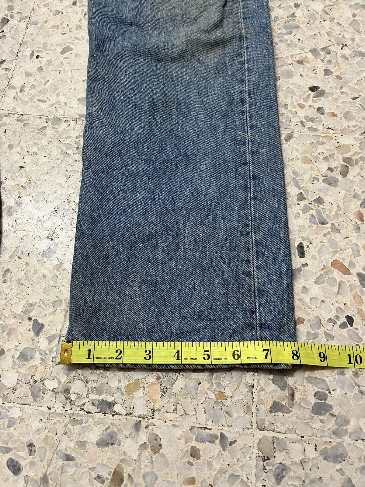 Levi's Vintage rare levi’s 90’s 501 light washed blue Size US 33 - 14 Thumbnail