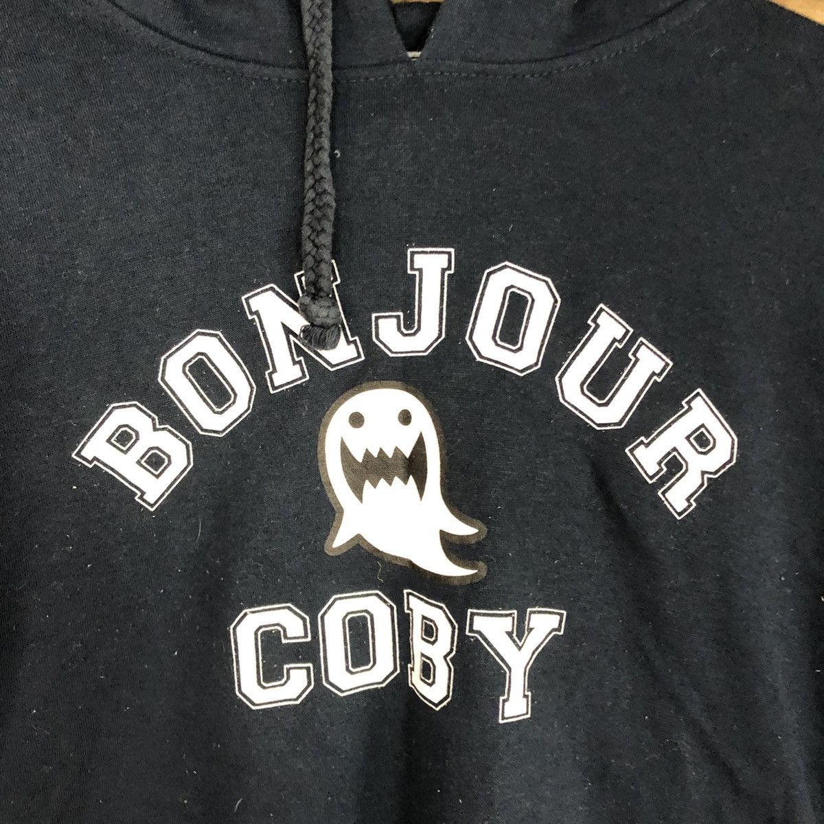 Japanese Brand Bonjour Dark Blue Hoodies #2808 Size US M / EU 48-50 / 2 - 10 Thumbnail