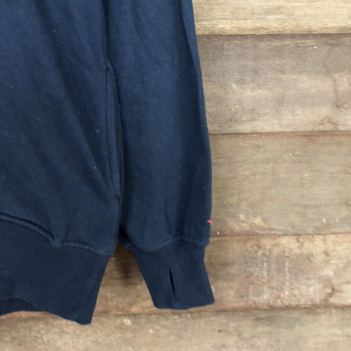 Japanese Brand Bonjour Dark Blue Hoodies #2808 Size US M / EU 48-50 / 2 - 4 Thumbnail