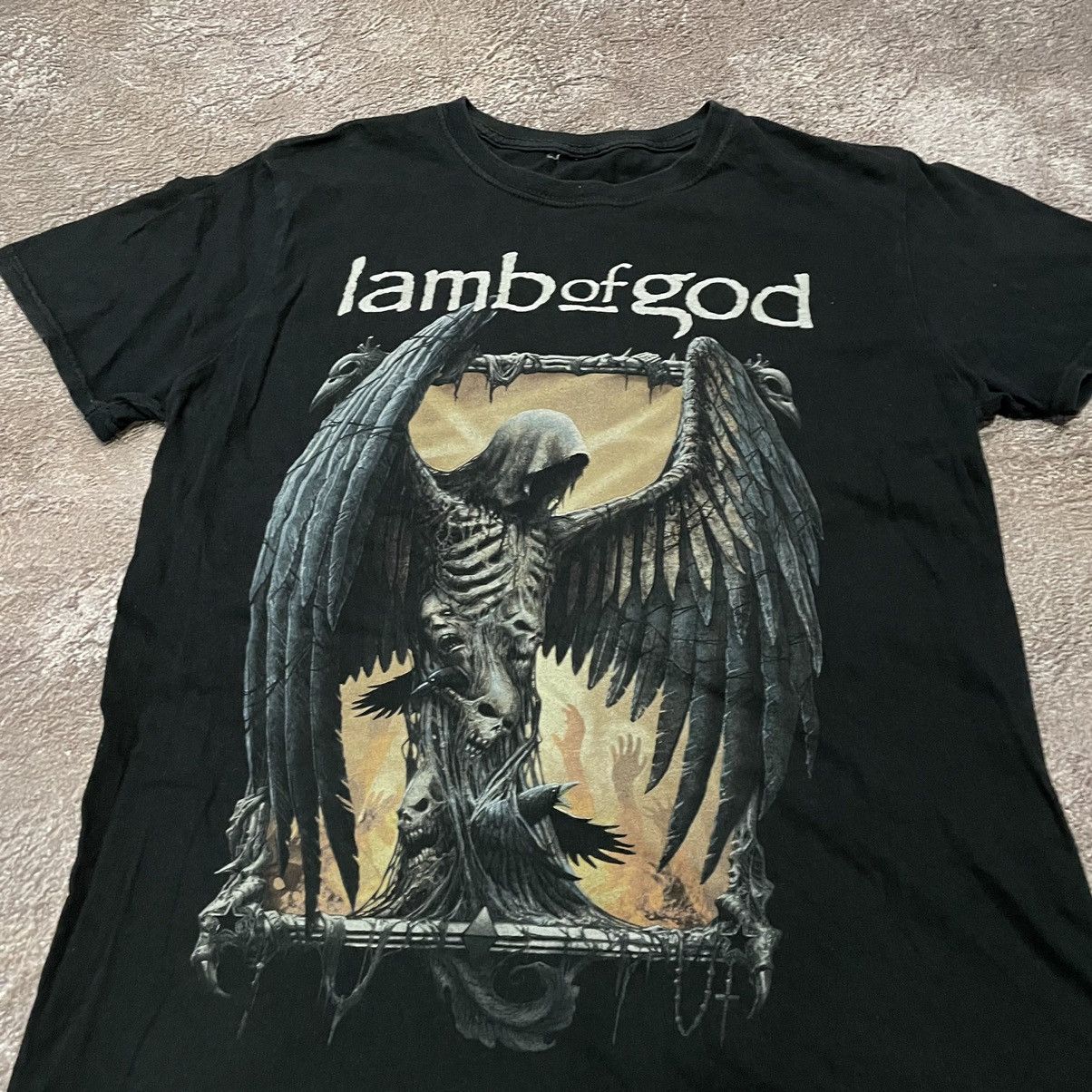 Band Tees Vintage Y2K Skeleton Scream FACE DEAD Skulls Tour Horror Tee Size US S / EU 44-46 / 1 - 5 Thumbnail