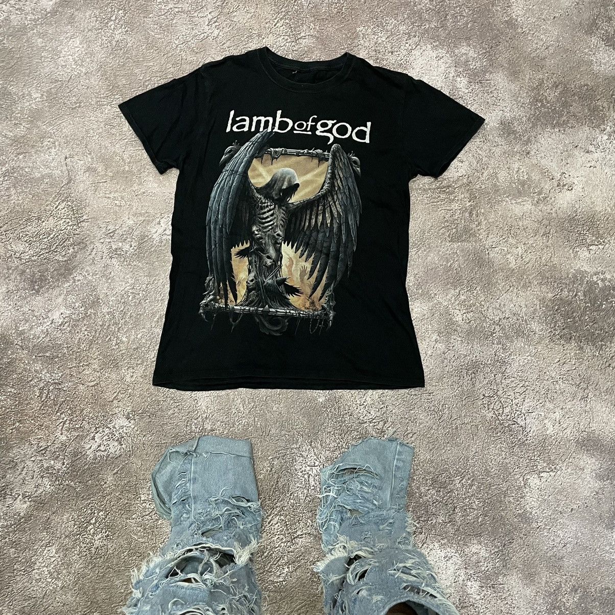 Band Tees Vintage Y2K Skeleton Scream FACE DEAD Skulls Tour Horror Tee Size US S / EU 44-46 / 1 - 1 Thumbnail