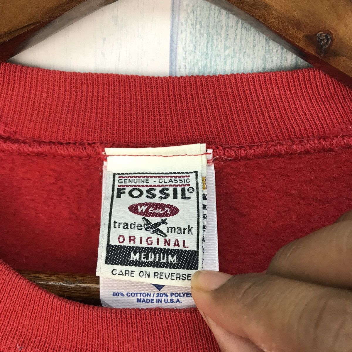 Fossil Vintage Fossil Sweatshirt Crewneck Size US M / EU 48-50 / 2 - 6 Thumbnail