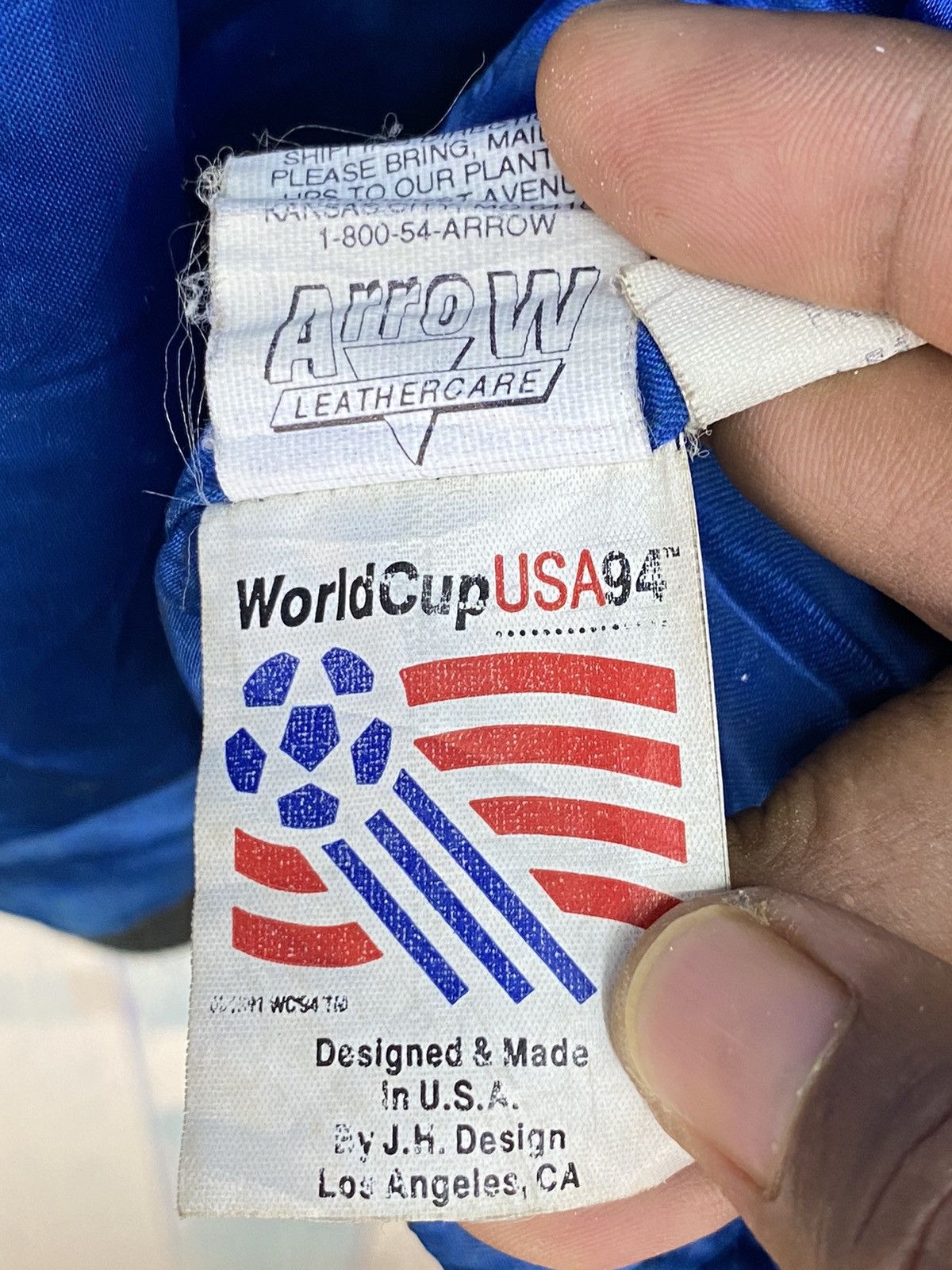 Jeff Hamilton Vintage Jeff Hamilton World Cup Usa 94 Varsity Jacket Size US L / EU 52-54 / 3 - 16 Thumbnail