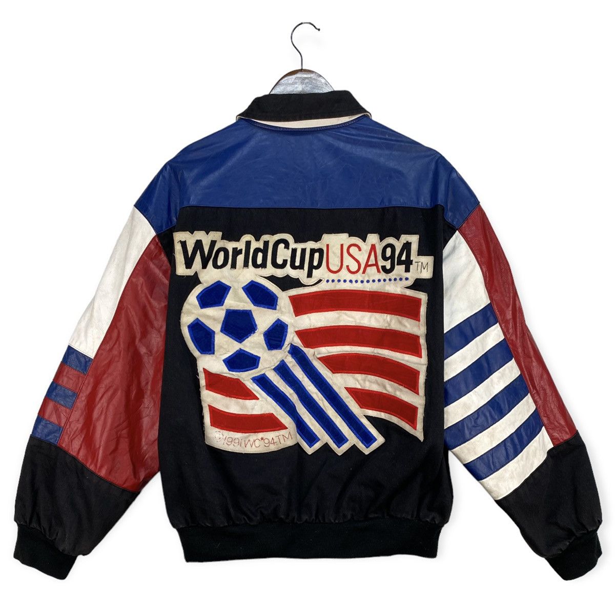 Jeff Hamilton Vintage Jeff Hamilton World Cup Usa 94 Varsity Jacket Size US L / EU 52-54 / 3 - 1 Thumbnail