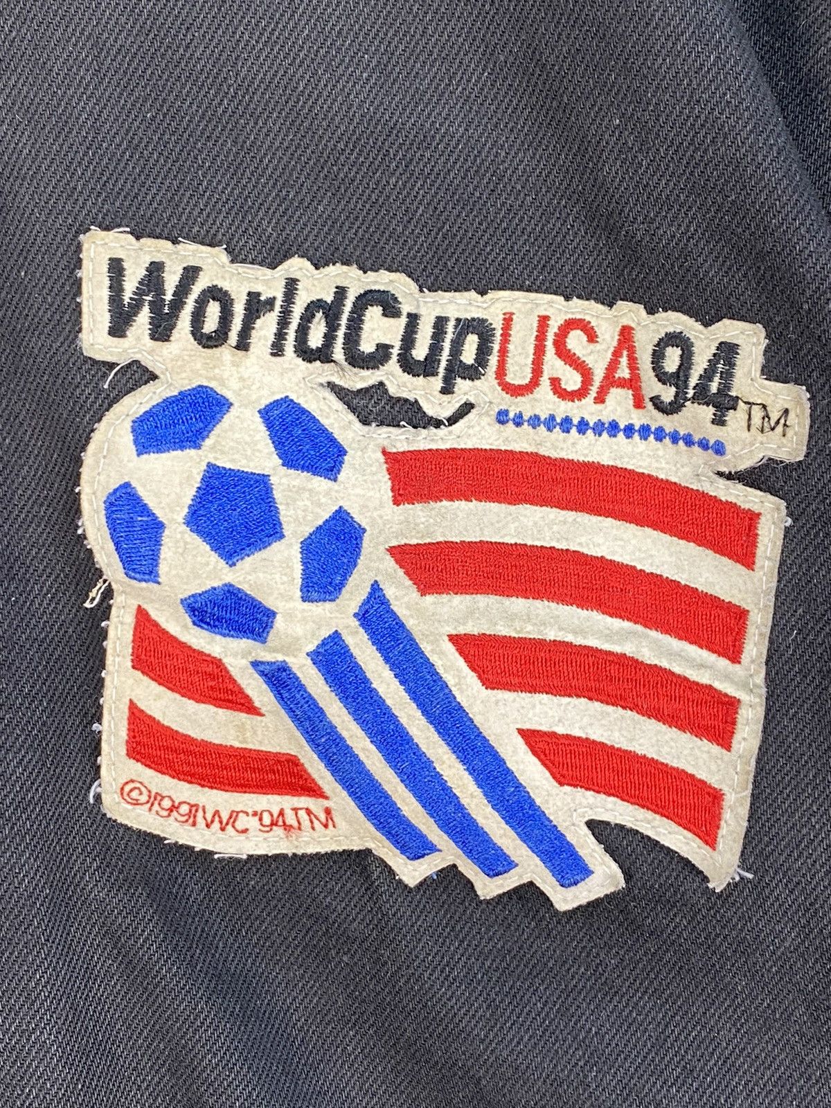 Jeff Hamilton Vintage Jeff Hamilton World Cup Usa 94 Varsity Jacket Size US L / EU 52-54 / 3 - 11 Thumbnail