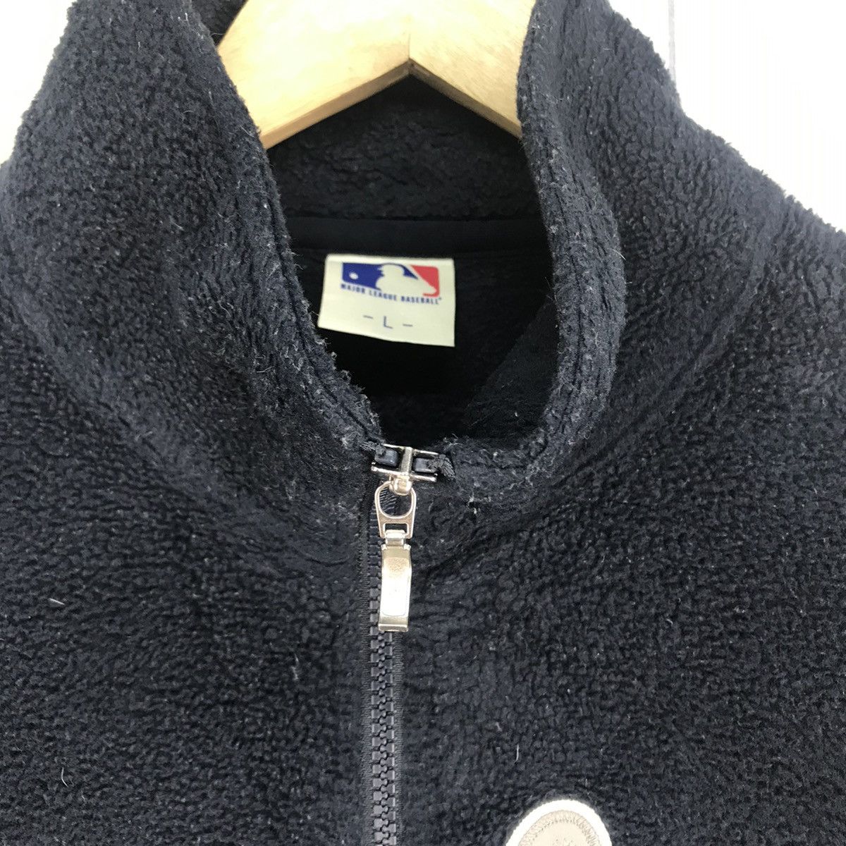 MLB Vintage New York Yankees Fleece Half Zip Size US L / EU 52-54 / 3 - 7 Thumbnail