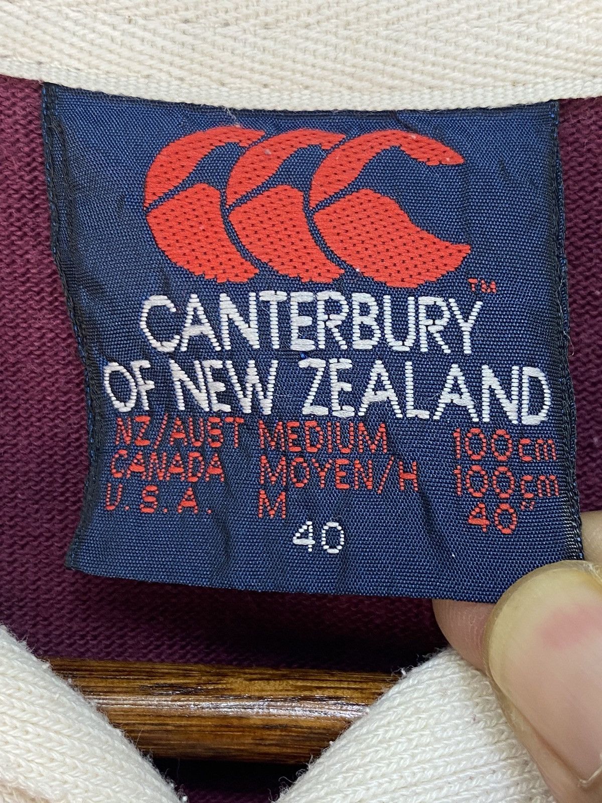 Canterbury of New Zealand Vintage Canterbury Of New Zealand Polo Shirt Rugby Size US M / EU 48-50 / 2 - 6 Thumbnail