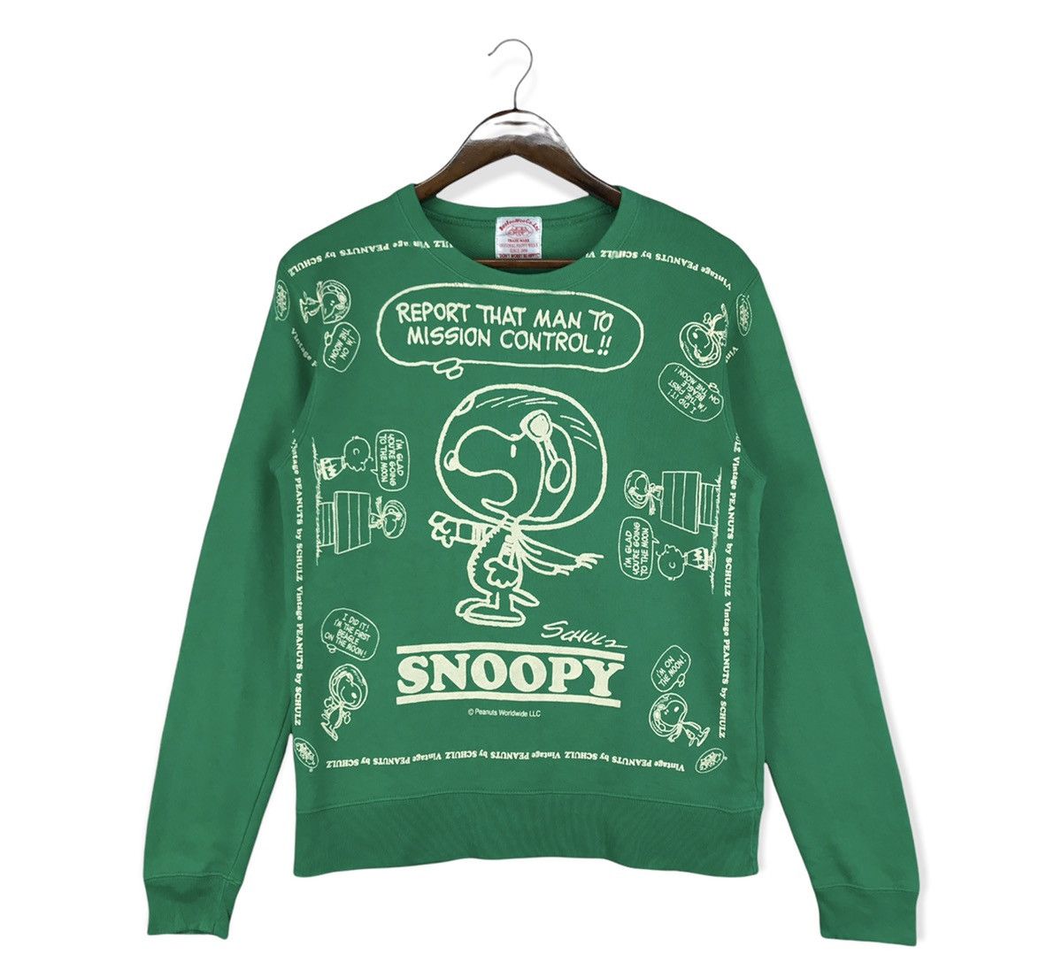 Peanuts Vintage Snoopy X Boofoowoo Sweatshirt Size US S / EU 44-46 / 1 - 1 Thumbnail