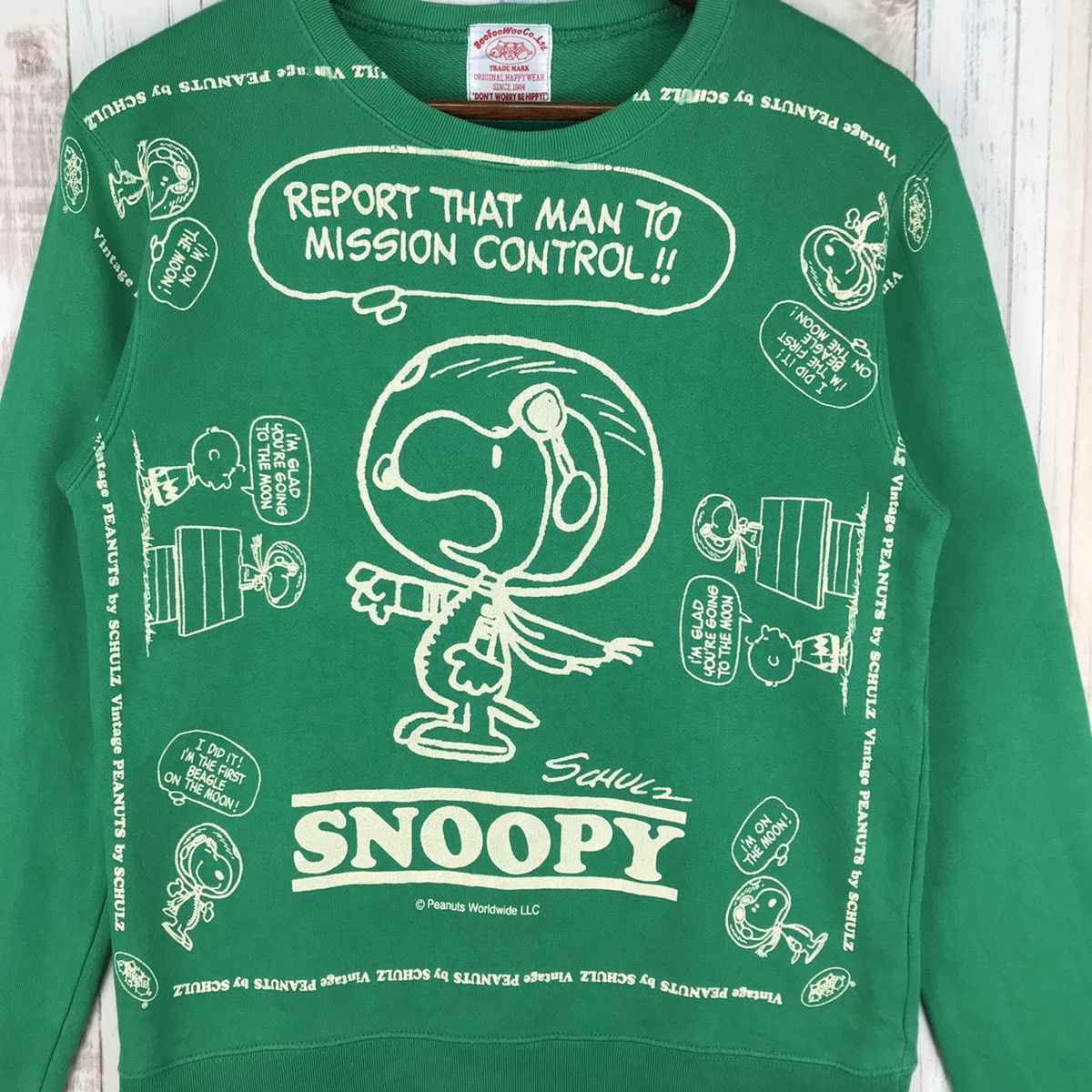 Peanuts Vintage Snoopy X Boofoowoo Sweatshirt Size US S / EU 44-46 / 1 - 3 Thumbnail