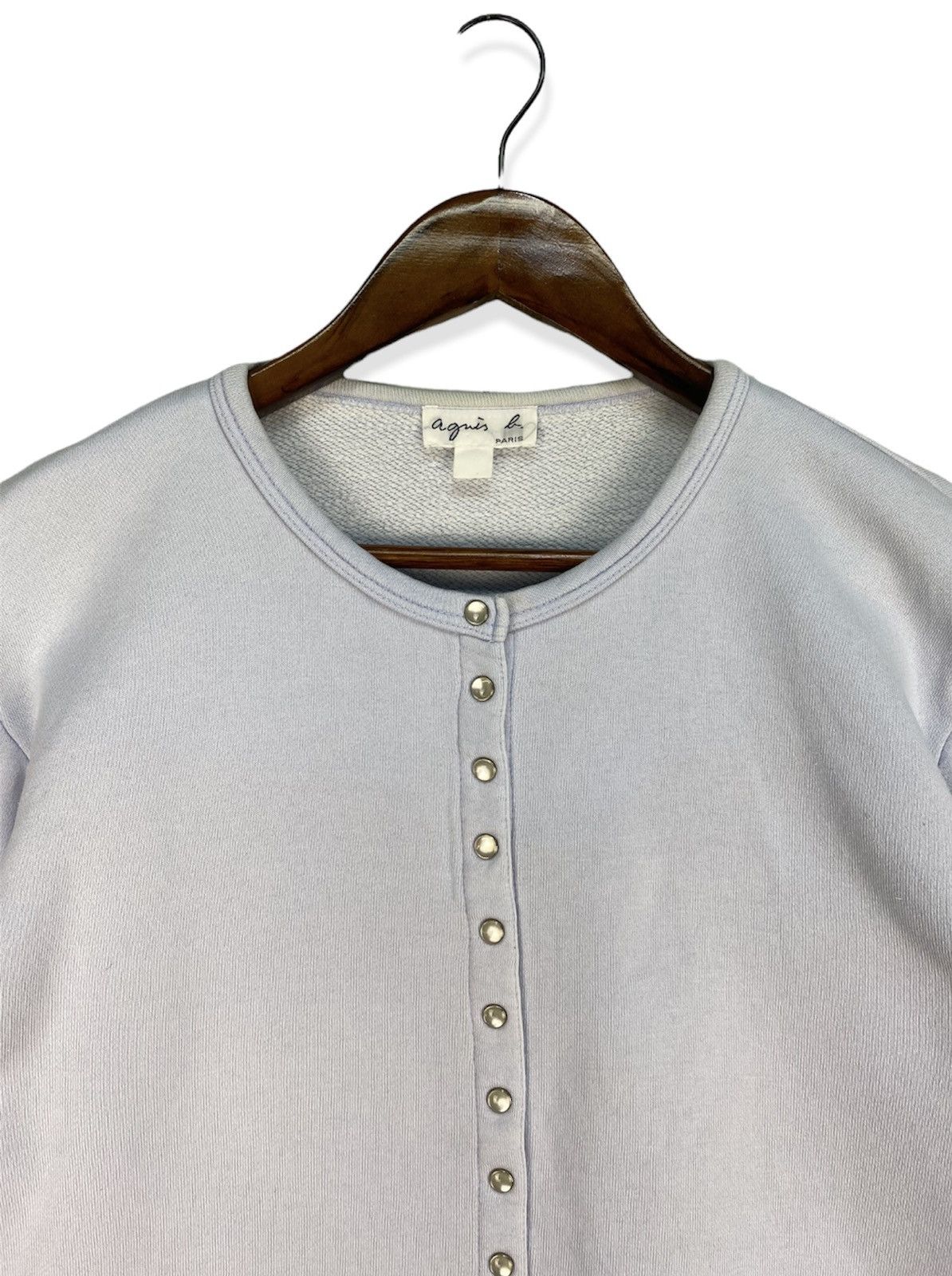 agnes b. Vintage Agnes B. Cropped Snap Button Size ONE SIZE - 3 Thumbnail