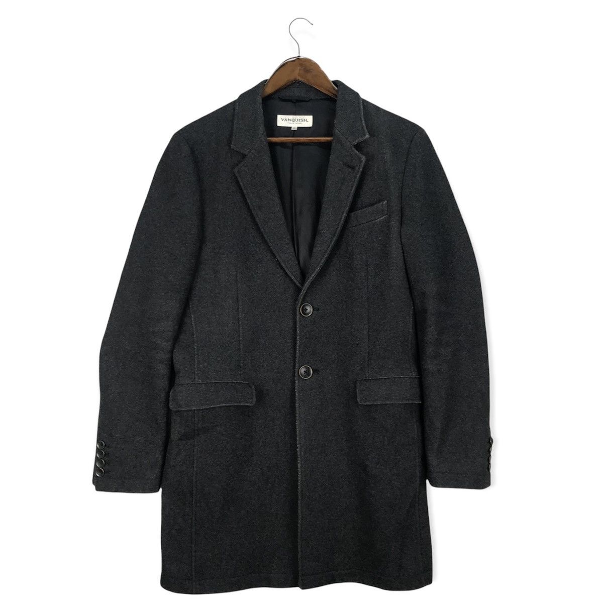 Vanquish Vanquish Wool Long Jacket Size US L / EU 52-54 / 3 - 1 Thumbnail