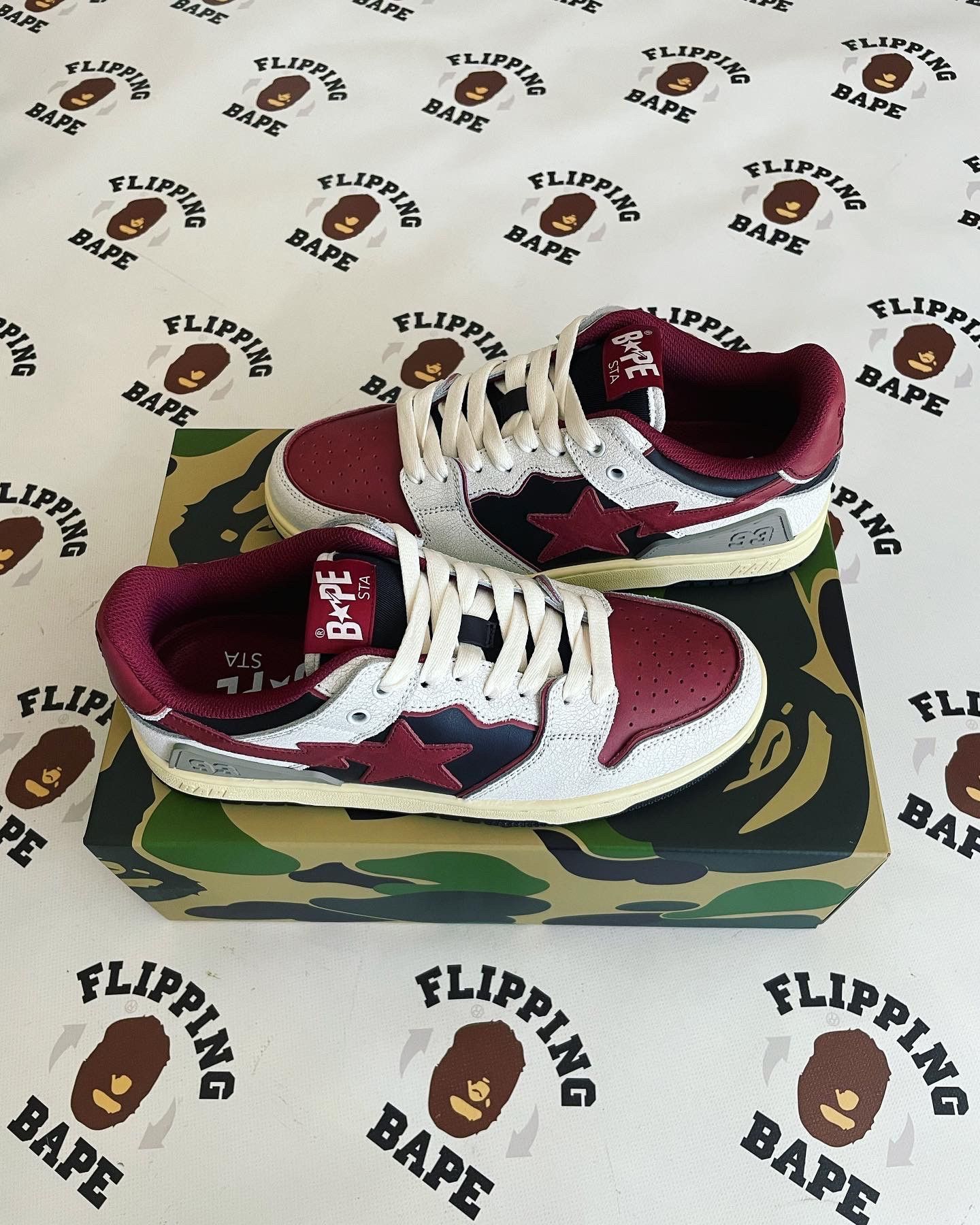 Bape BAPE SK8 STA 4 RED Size US 8.5 / EU 41-42 - 1 Thumbnail