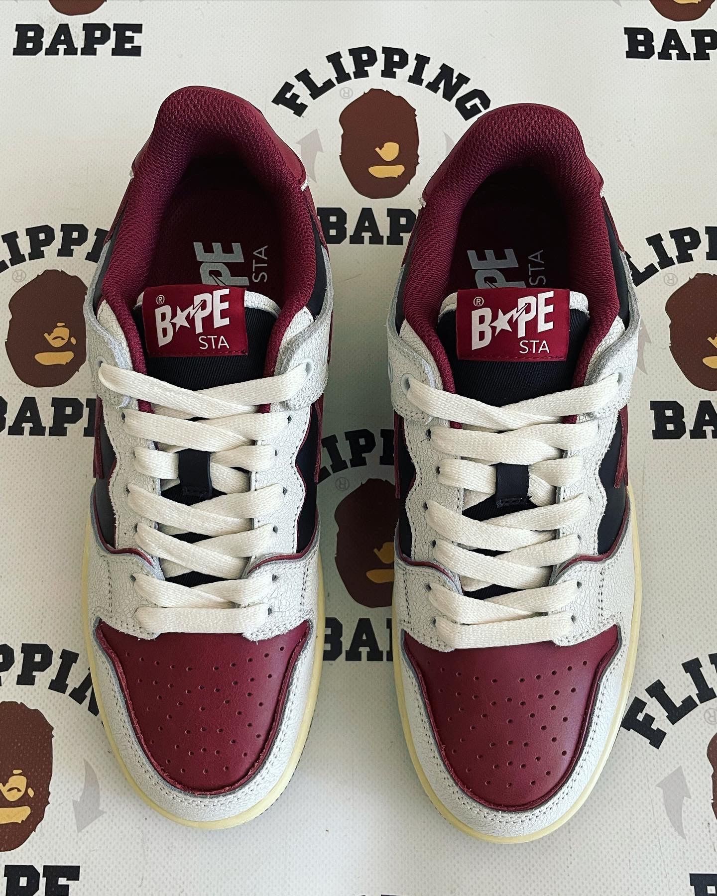 Bape BAPE SK8 STA 4 RED Size US 8.5 / EU 41-42 - 3 Thumbnail