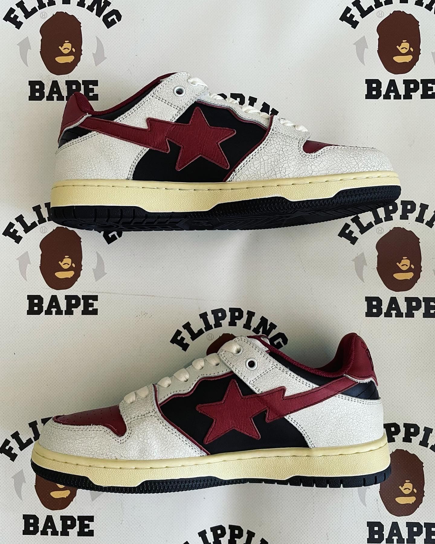 Bape BAPE SK8 STA 4 RED Size US 8.5 / EU 41-42 - 7 Thumbnail
