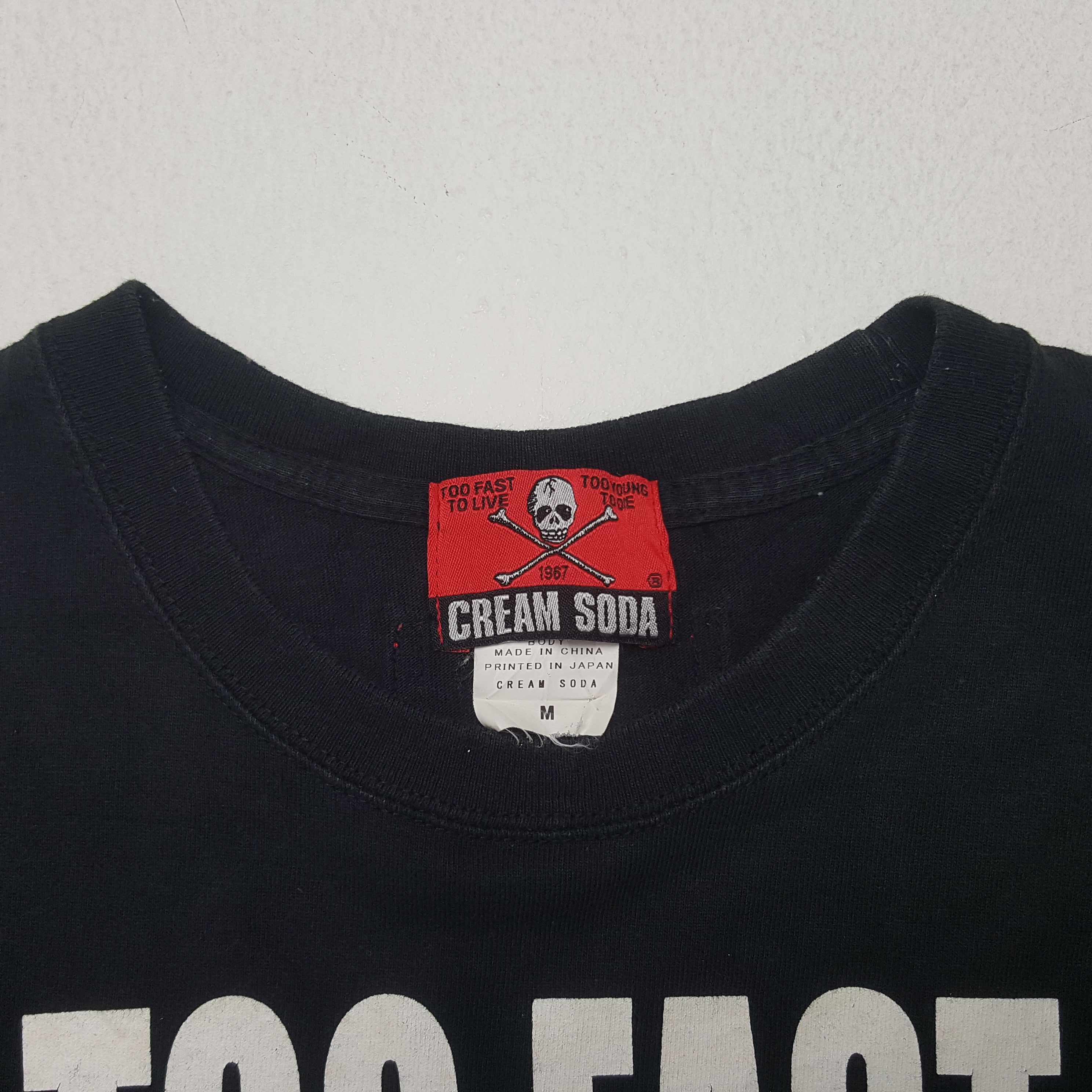 Japanese Brand × Vintage Vintage Too Fast Too Live Too Young Too Die Tshirt Size US M / EU 48-50 / 2 - 5 Thumbnail