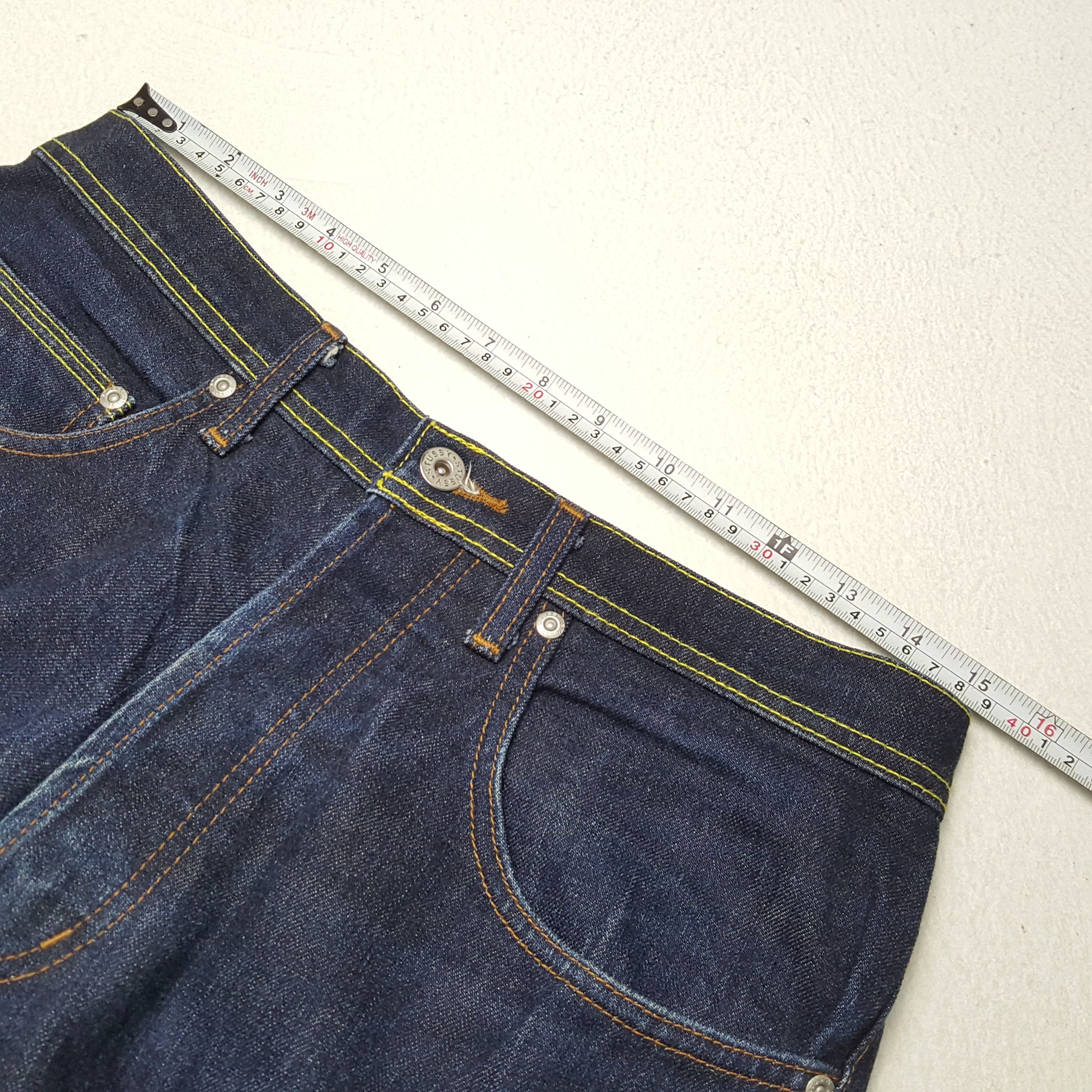 Stussy × Vintage Vintage STUSSY Streetwear Skateboard Logo Custom Style Jeans Size US 30 / EU 46 - 7 Thumbnail