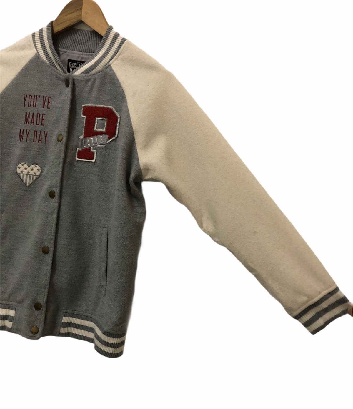 Japanese Brand Vintage Japanese Patchwork Varsity Jacket Size US M / EU 48-50 / 2 - 7 Thumbnail