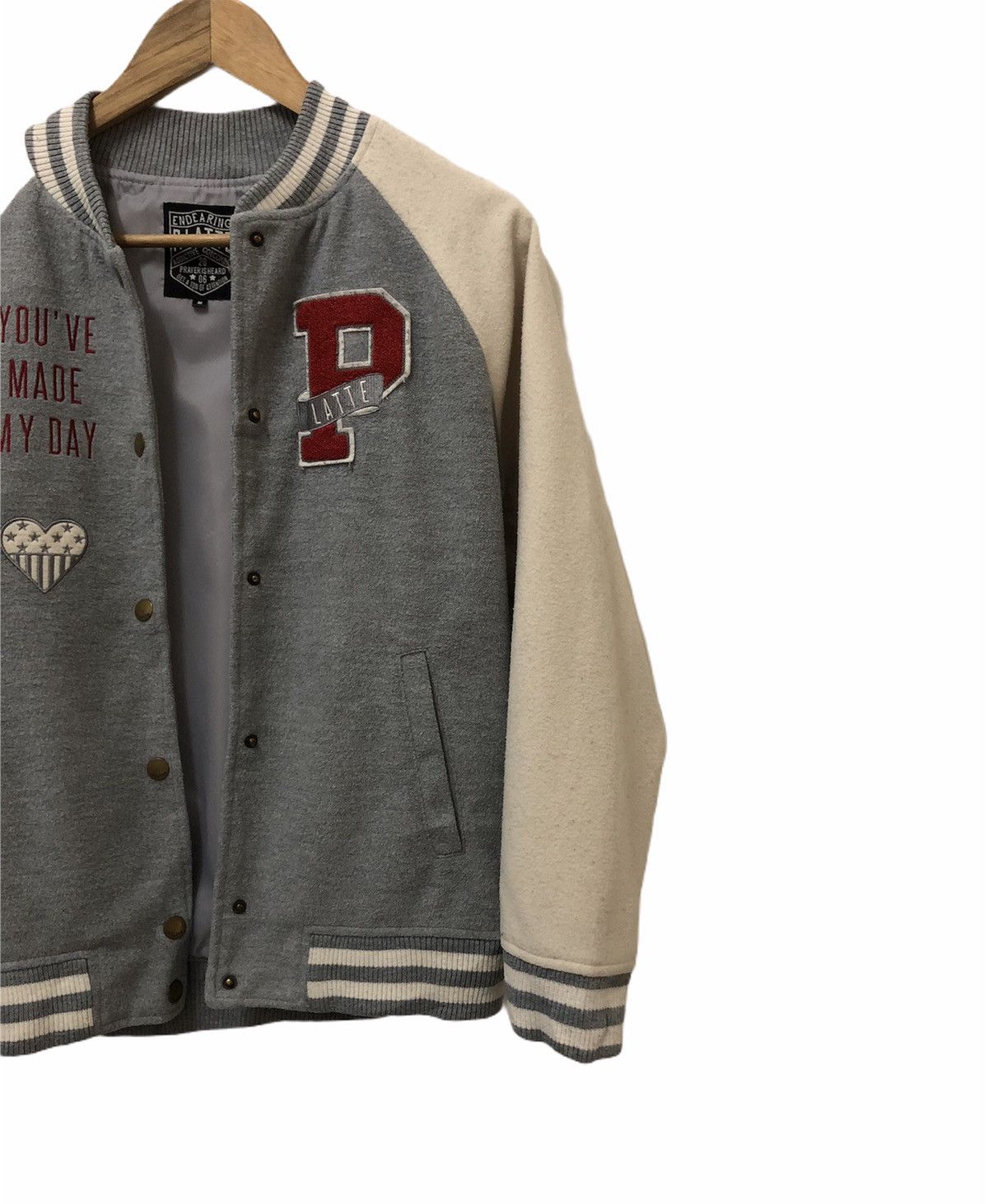 Japanese Brand Vintage Japanese Patchwork Varsity Jacket Size US M / EU 48-50 / 2 - 5 Thumbnail