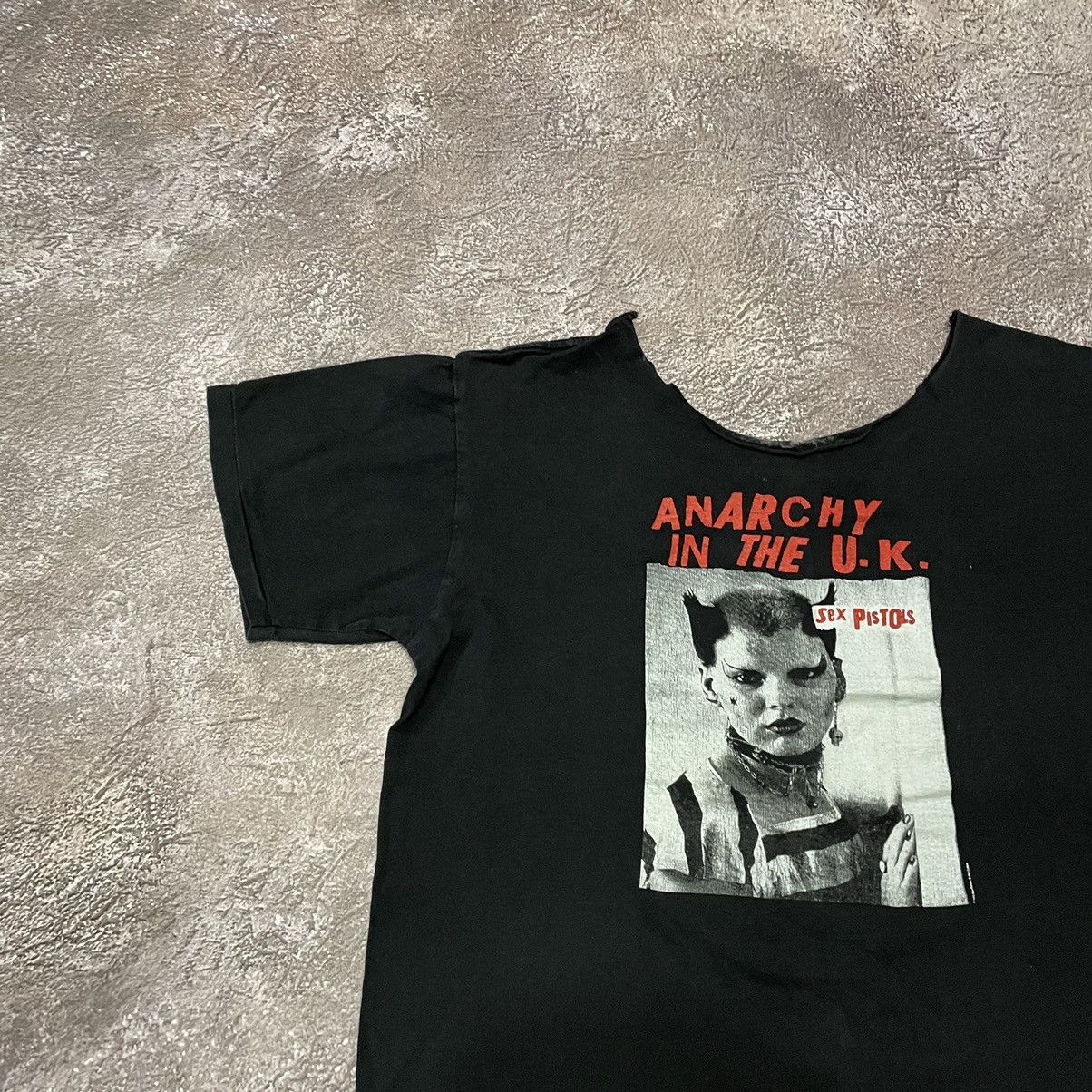 Vintage Vintage Y2K Anarchy Graphic Tee Punk Underground Black L Size US L / EU 52-54 / 3 - 4 Thumbnail