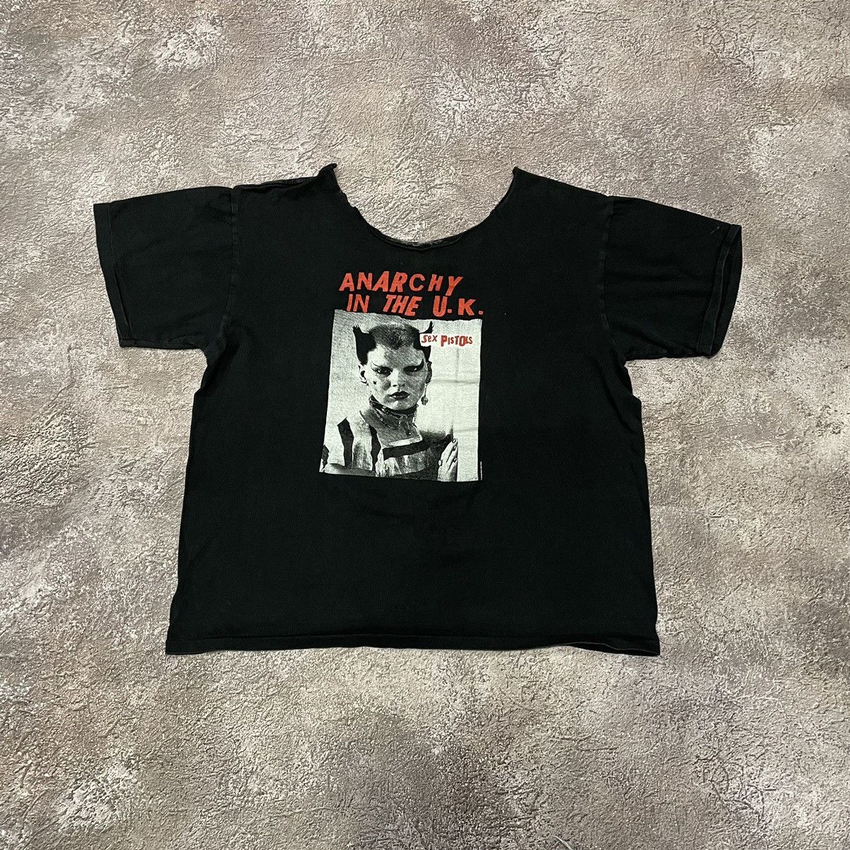 Vintage Vintage Y2K Anarchy Graphic Tee Punk Underground Black L Size US L / EU 52-54 / 3 - 2 Thumbnail