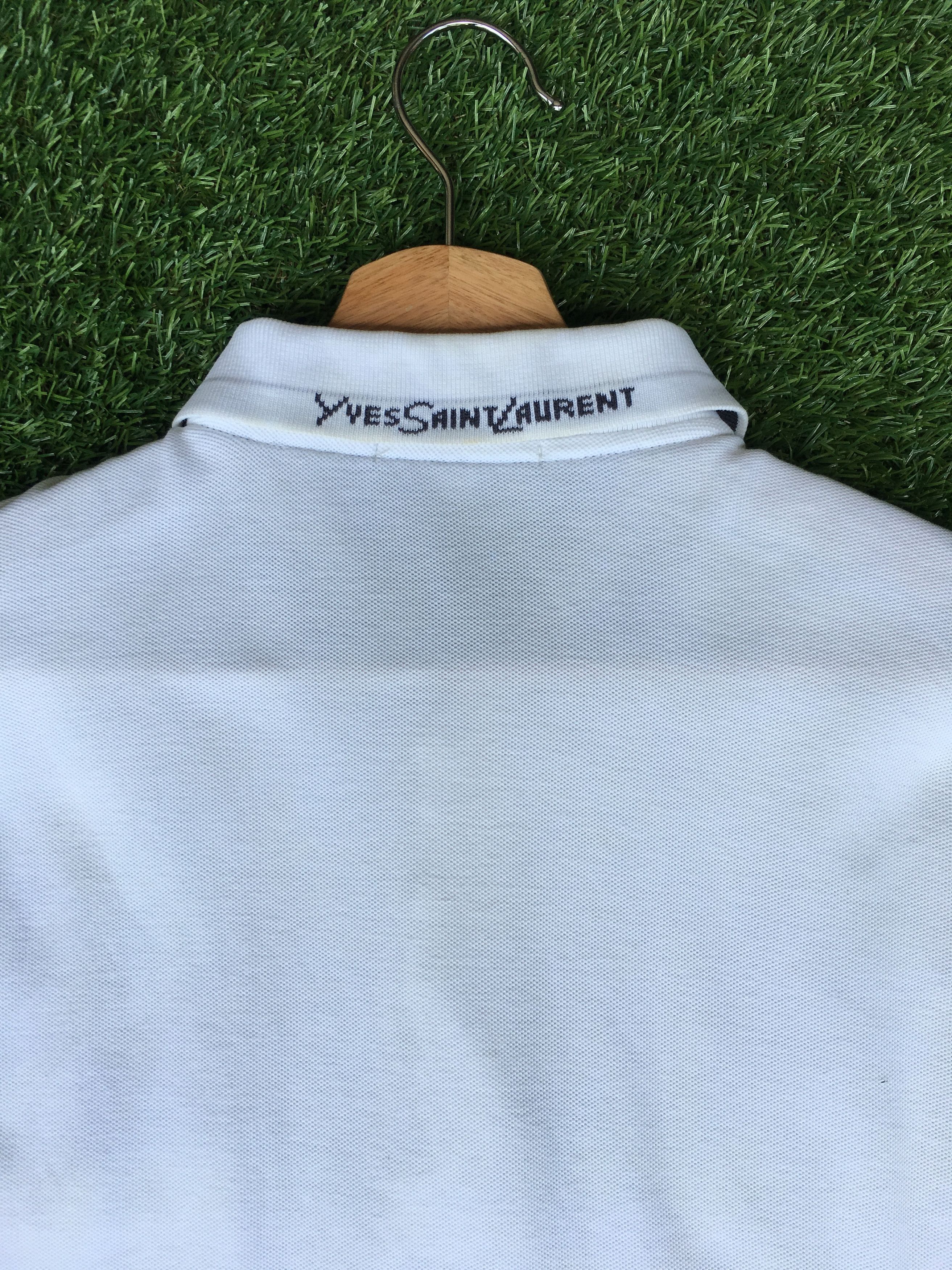 Yves Saint Laurent Vintage Yves Saint Laurent Longsleeve Polo Shirt Size US L / EU 52-54 / 3 - 10 Thumbnail