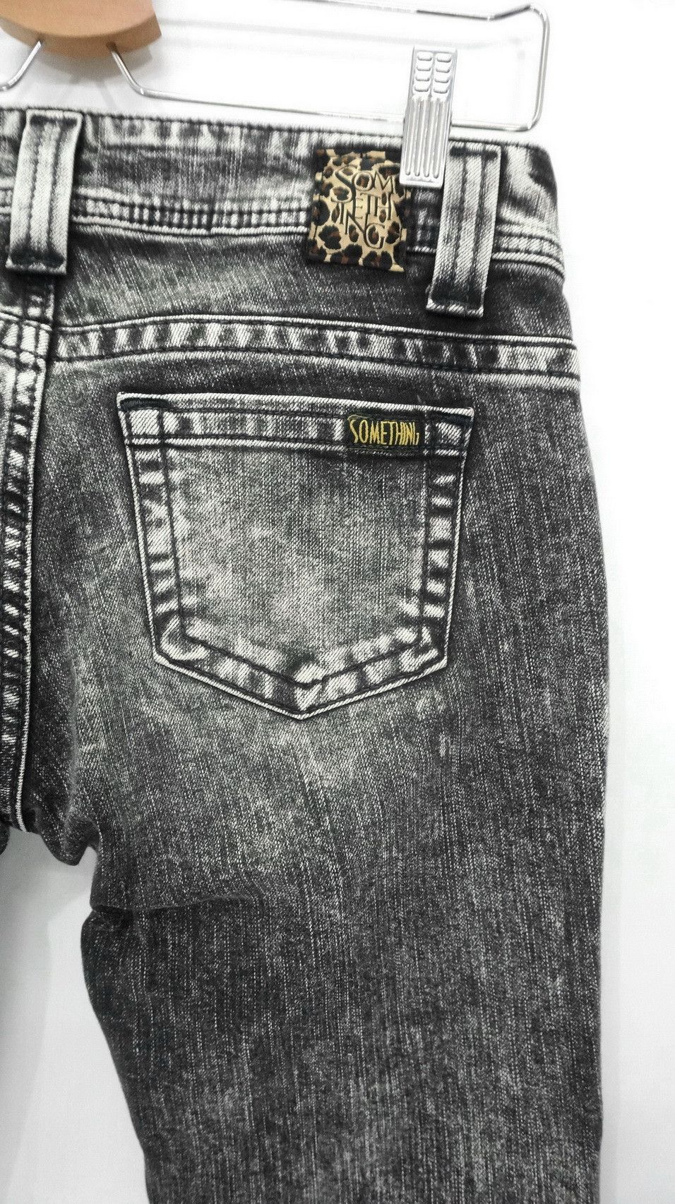 Edwin EDWIN SOMETHING Acid Wash Women's Skinny Jeans Size 28" / US 6 / IT 42 - 6 Thumbnail
