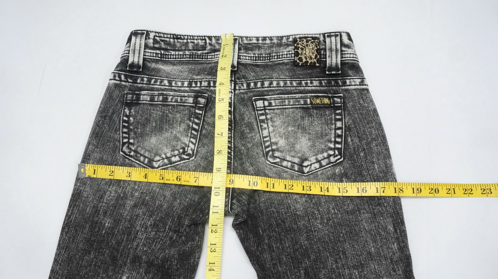 Edwin EDWIN SOMETHING Acid Wash Women's Skinny Jeans Size 28" / US 6 / IT 42 - 13 Thumbnail