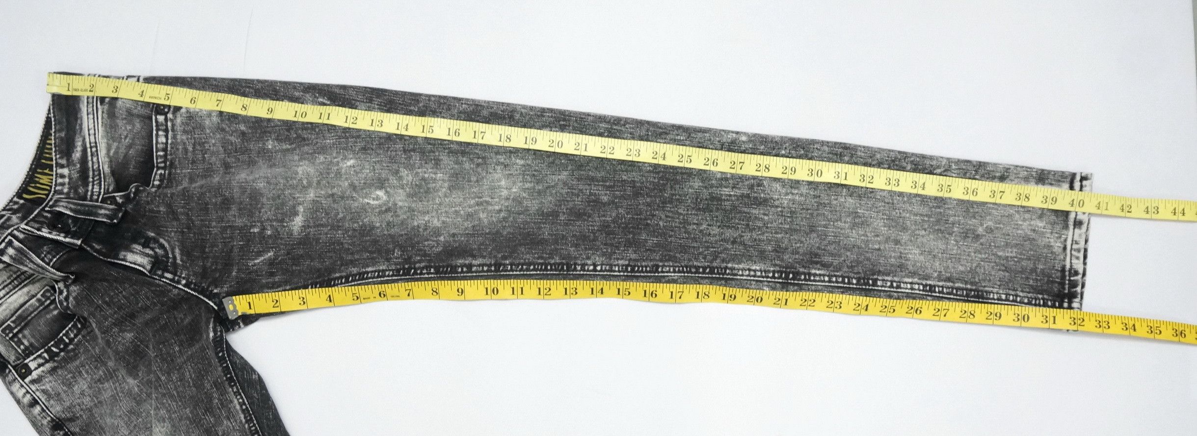 Edwin EDWIN SOMETHING Acid Wash Women's Skinny Jeans Size 28" / US 6 / IT 42 - 11 Thumbnail