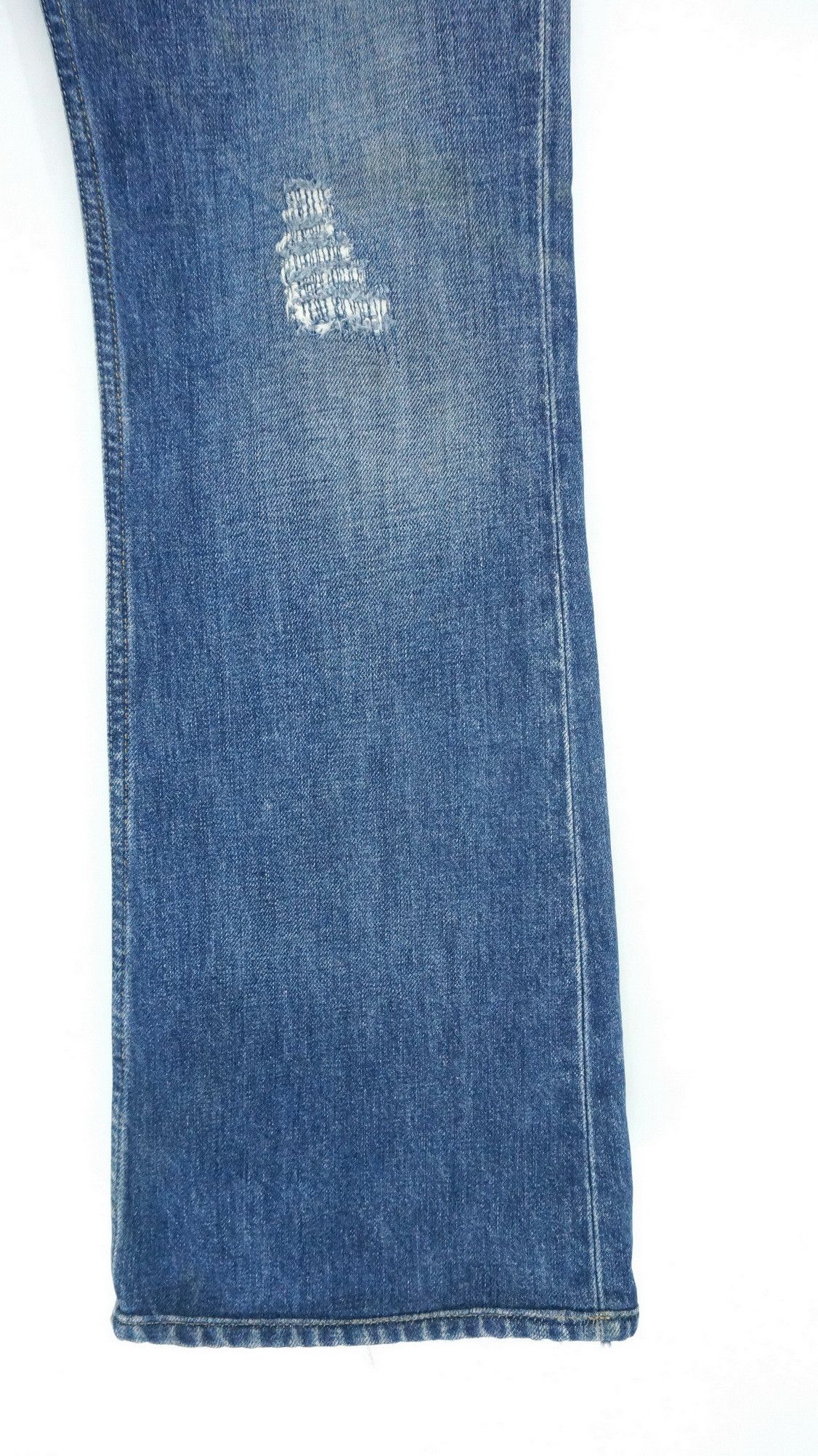 Diesel 🔥 DIESEL Vintage Aging Patina Low Rise Flared Jeans Size US 30 / EU 46 - 6 Thumbnail