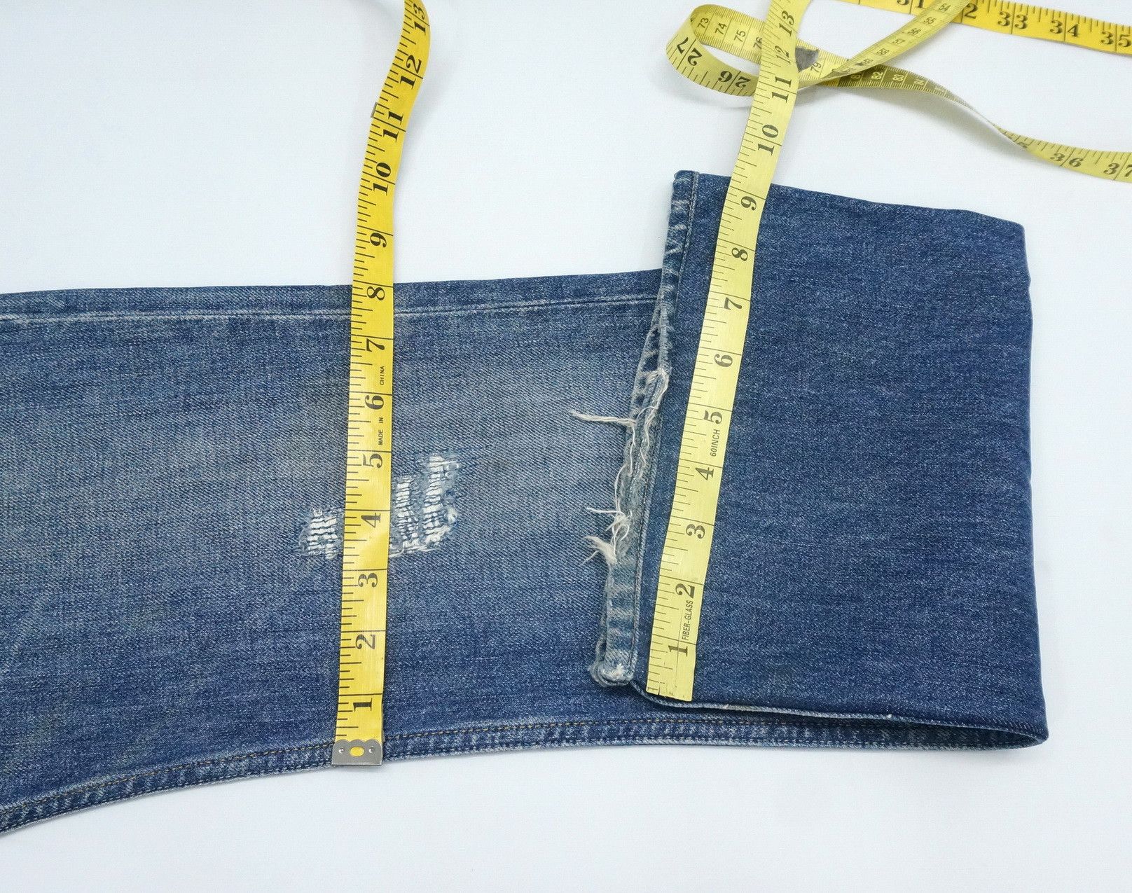 Diesel 🔥 DIESEL Vintage Aging Patina Low Rise Flared Jeans Size US 30 / EU 46 - 16 Thumbnail