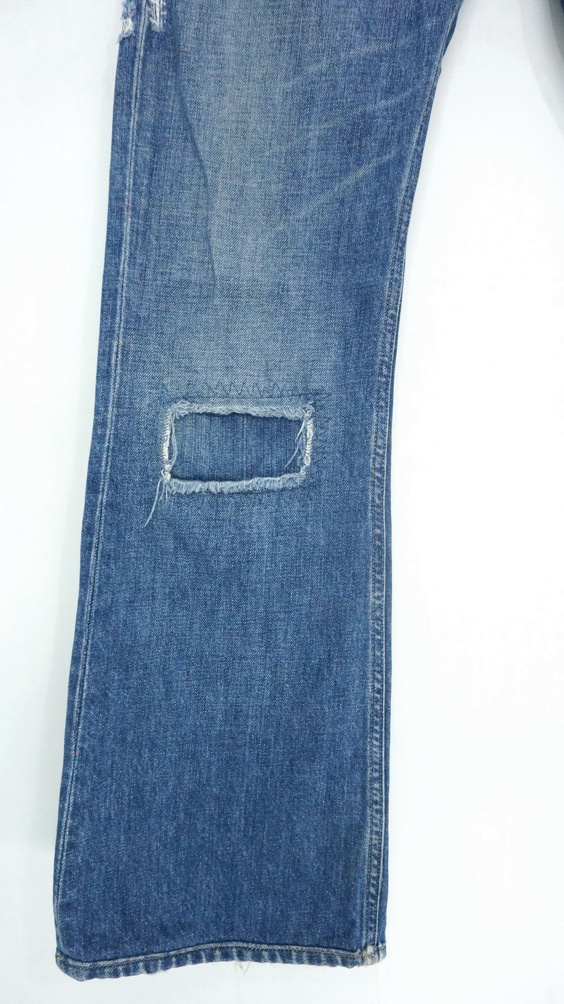 Diesel 🔥 DIESEL Vintage Aging Patina Low Rise Flared Jeans Size US 30 / EU 46 - 5 Thumbnail