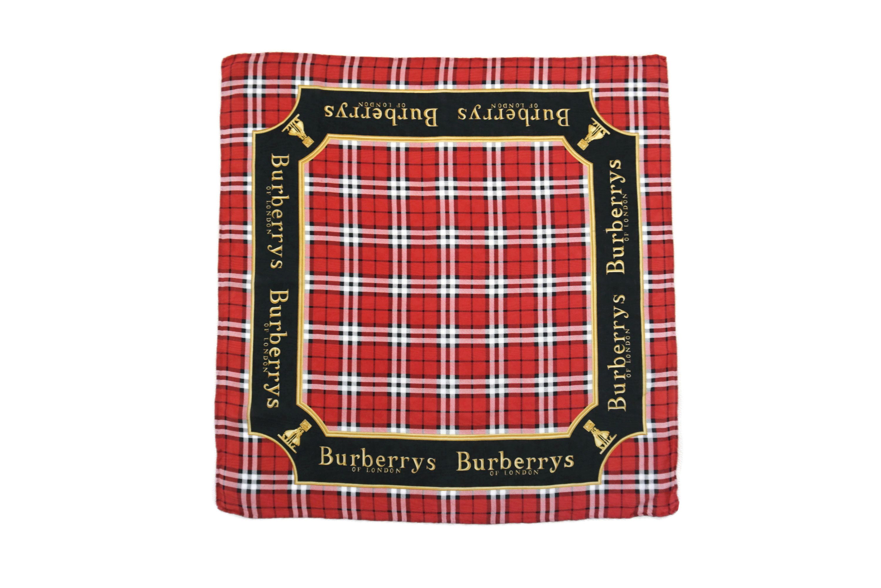 Burberry × Other Burberry Nova Check Neckerchief Checkered Pattern ...