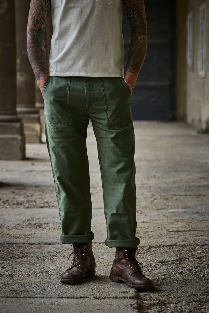 Japanese Brand × Military Baker pants unisex | Grailed