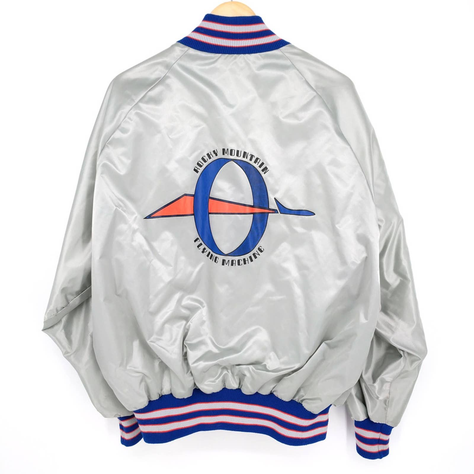 Vintage Vintage Rocky Mountain Flying Machine Bomber Flight Jacket Size US XL / EU 56 / 4 - 1 Thumbnail